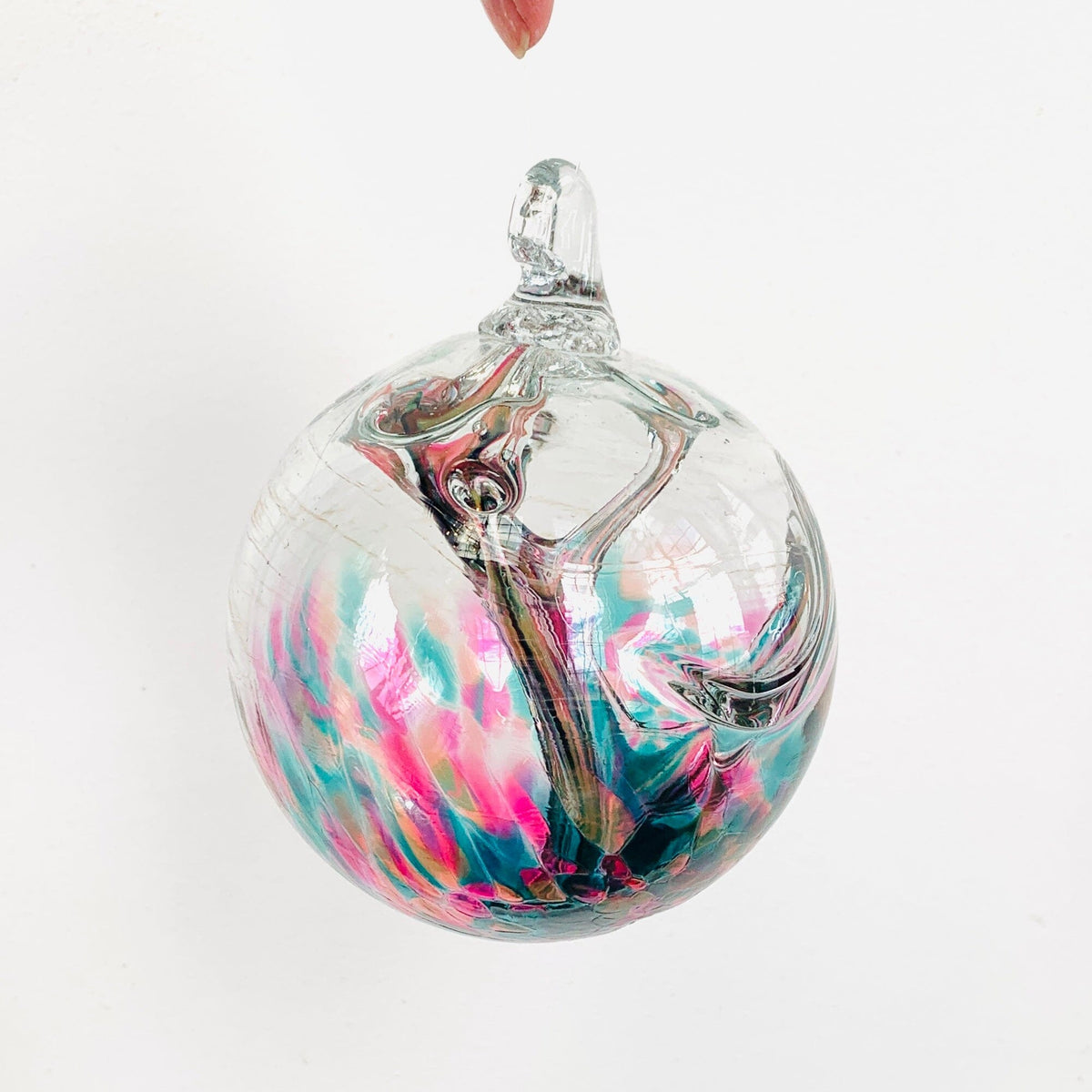 Daily 5” Wishball 3661 Gabby Luke Adams Glass Blowing Studio 