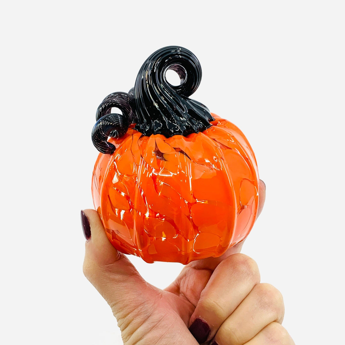 Daily Pumpkin 33 Fall Mini Daily Pumpkin Luke Adams Glass Blowing Studio 