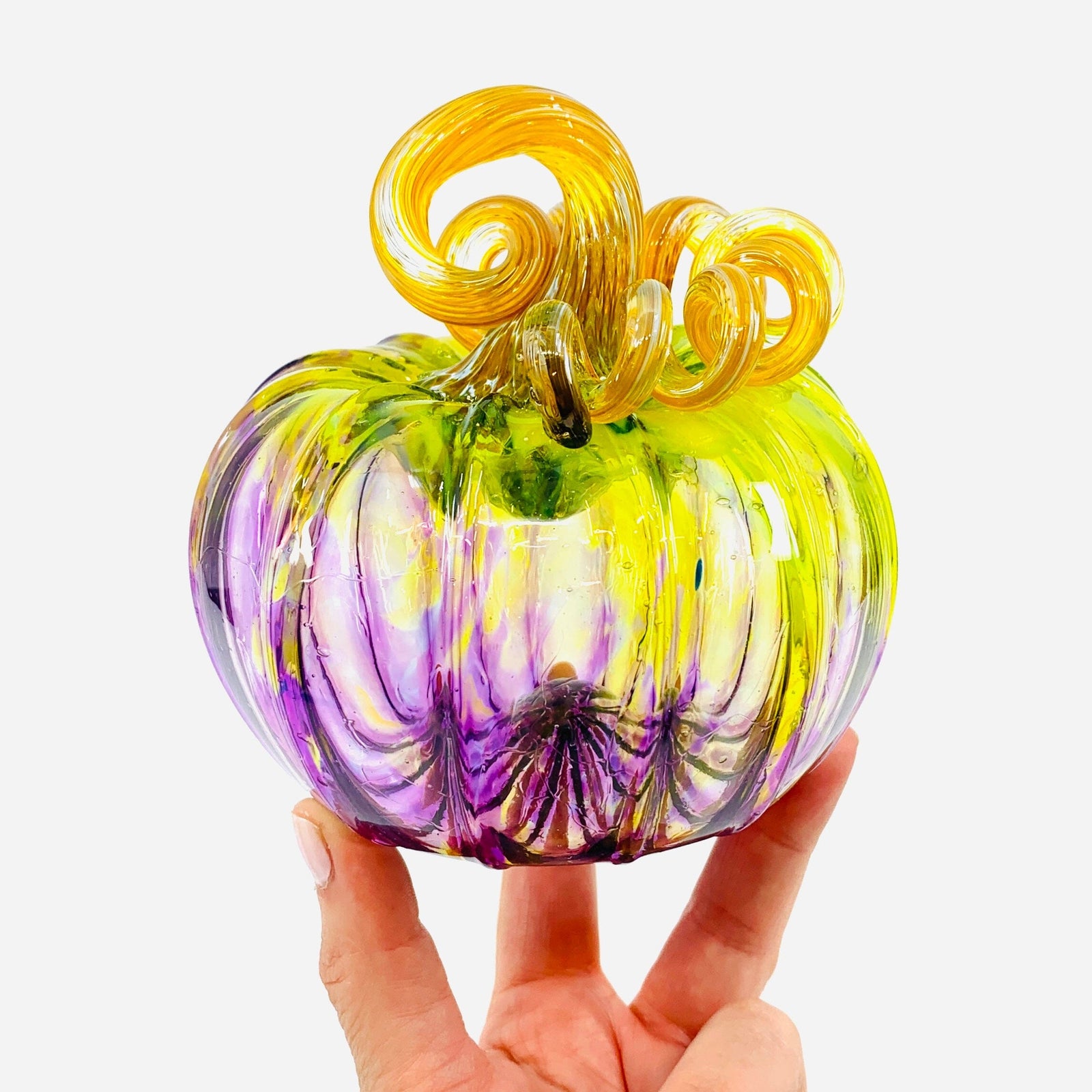 Daily Pumpkin 789 Squat Gabby Luke Adams Glass Blowing Studio 