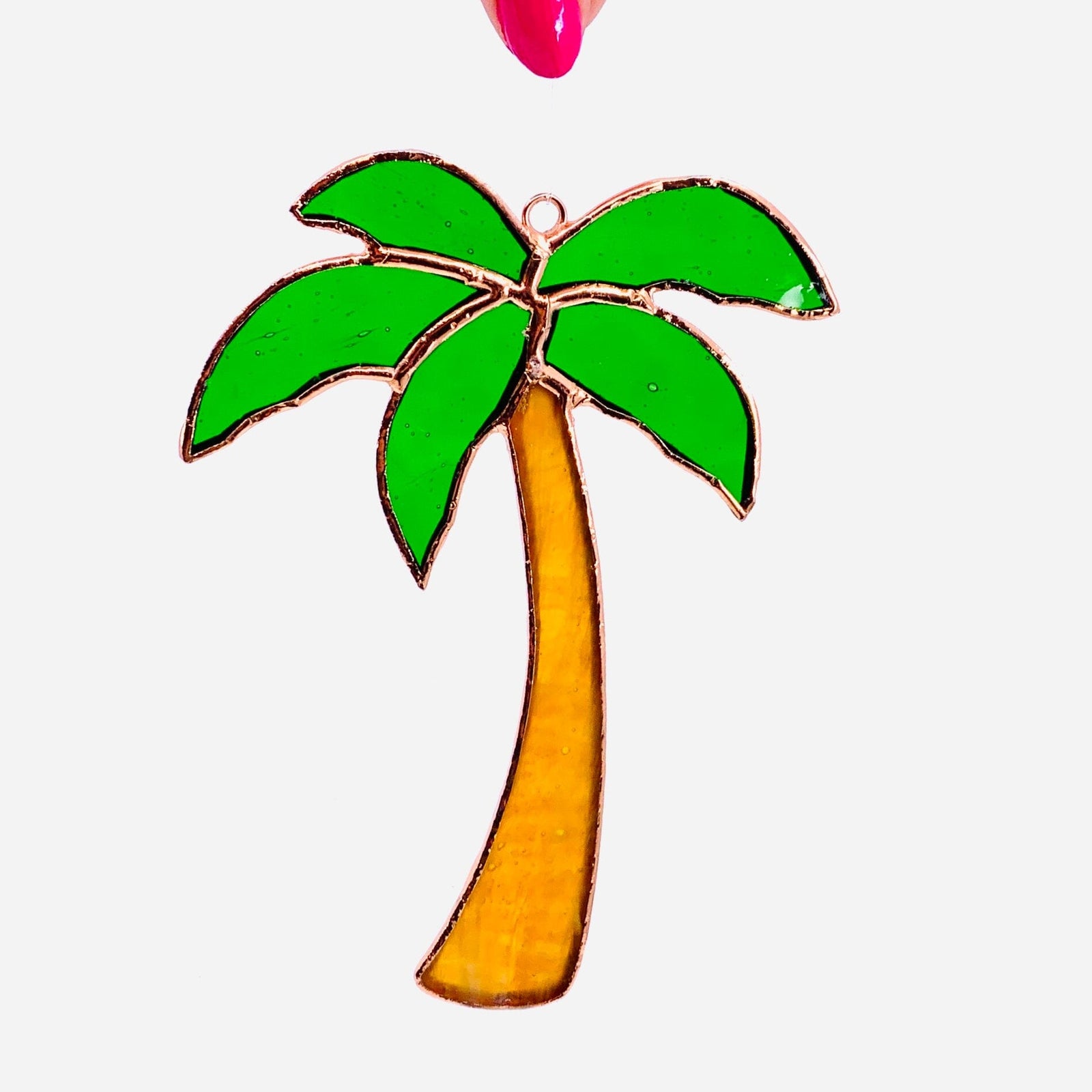 Stained Glass Suncatcher, Palm Tree Decor Gift Essentials 