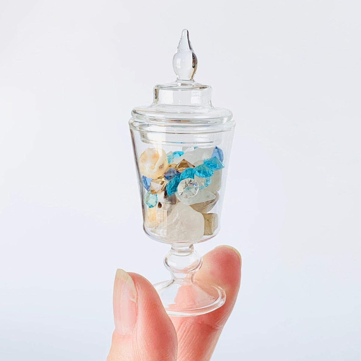 Tiniest Jar of Beachy Treasure Miniature - 