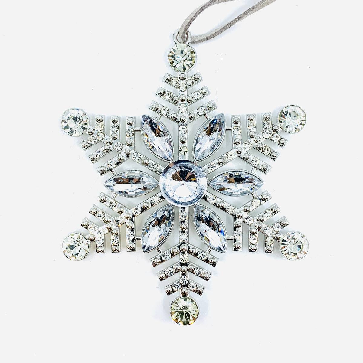 Snowflake Crystal Ornament 16