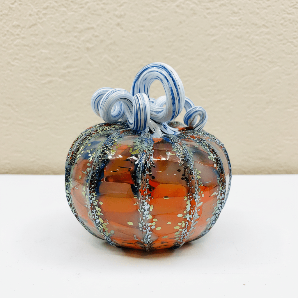 Daily Pumpkin 3950 Squat Gabby Luke Adams Glass Blowing Studio 