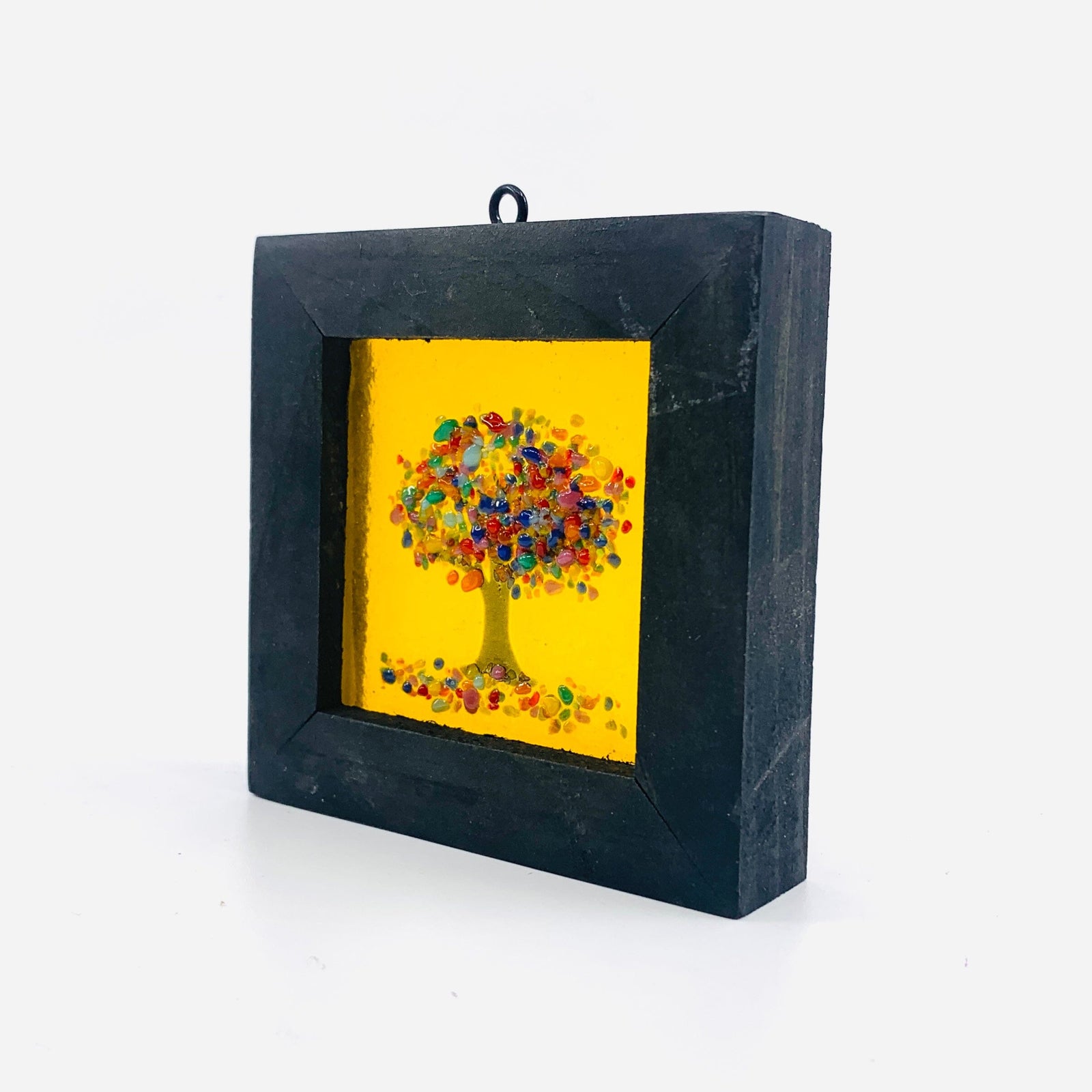 Fused Glass Tree of Life Shadow Box 23 Decor Glimmer Glass Gifts 