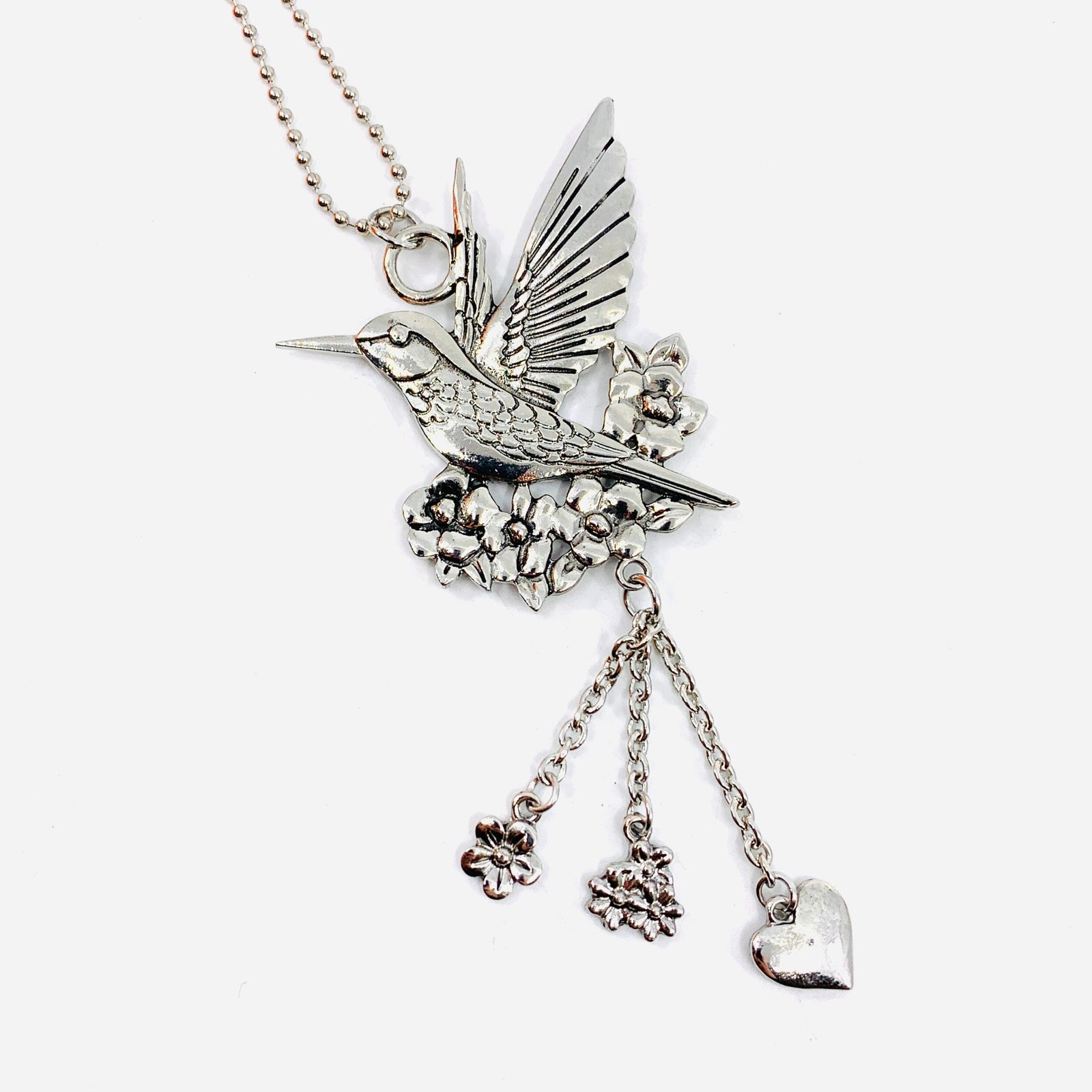 Hummingbird Shimmer Car Charm Ornament GANZ 