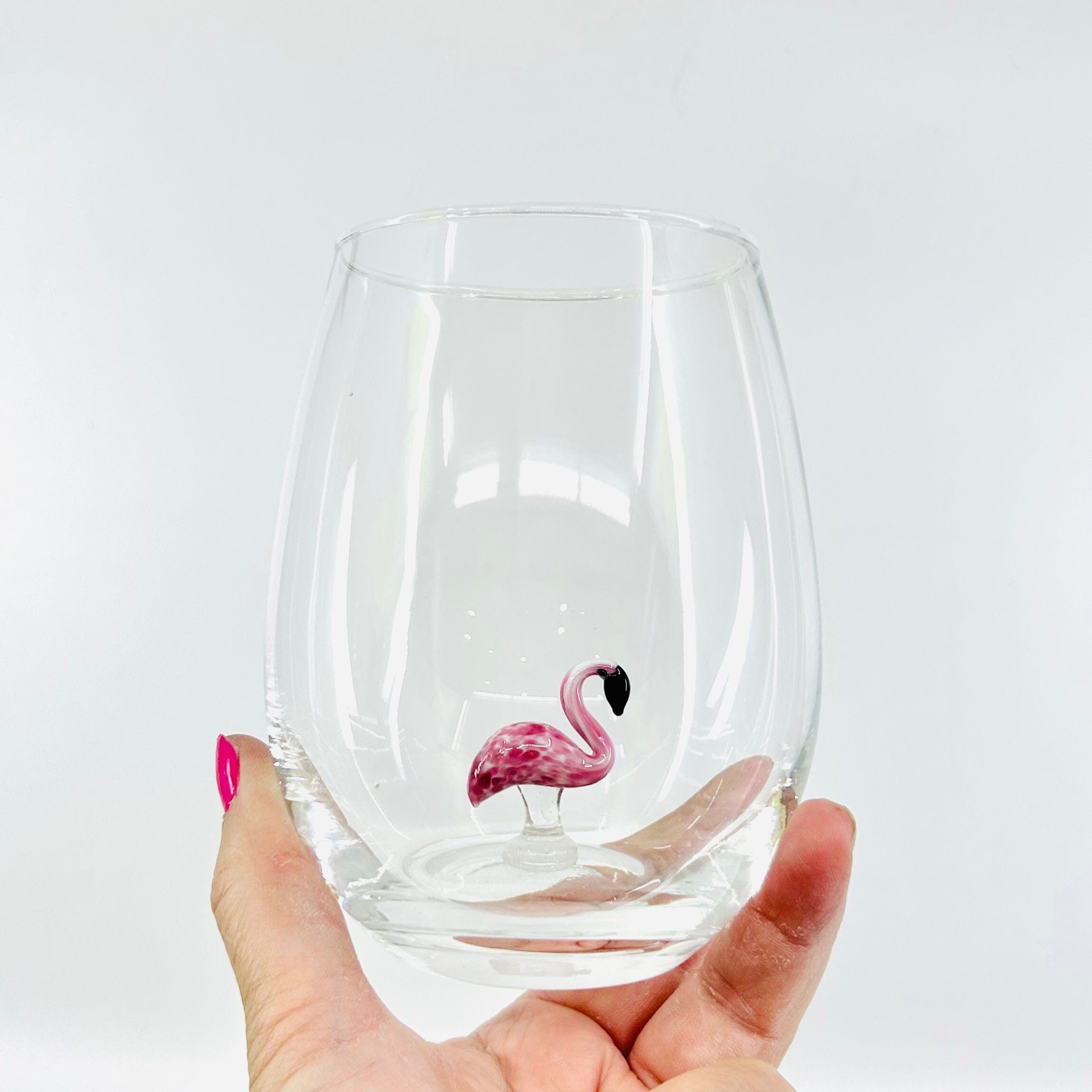 wine glass engraved Personalized 9 oz. Stemless Wine Glass main image 1