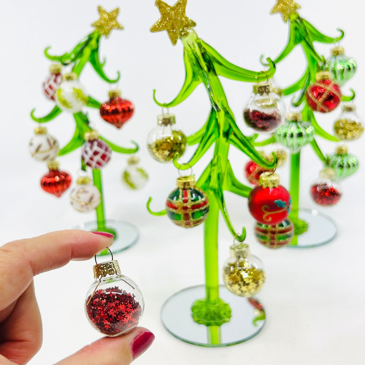 Tipsy Christmas Tree 16 Decor GANZ 