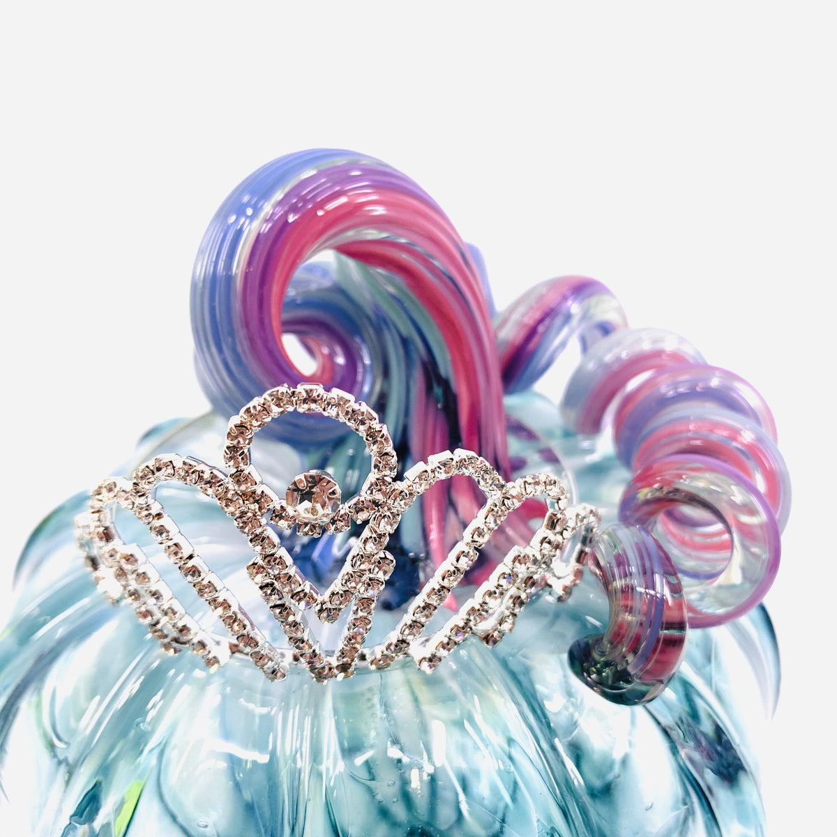 Pageant Winner Pumpkin 3648 Squat Gabby Luke Adams Glass Blowing Studio 