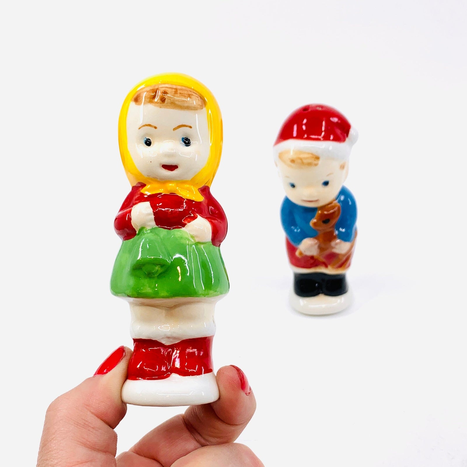 Boy And Girl Salt and Pepper Shakers Decor One Hundred 80 Degrees 