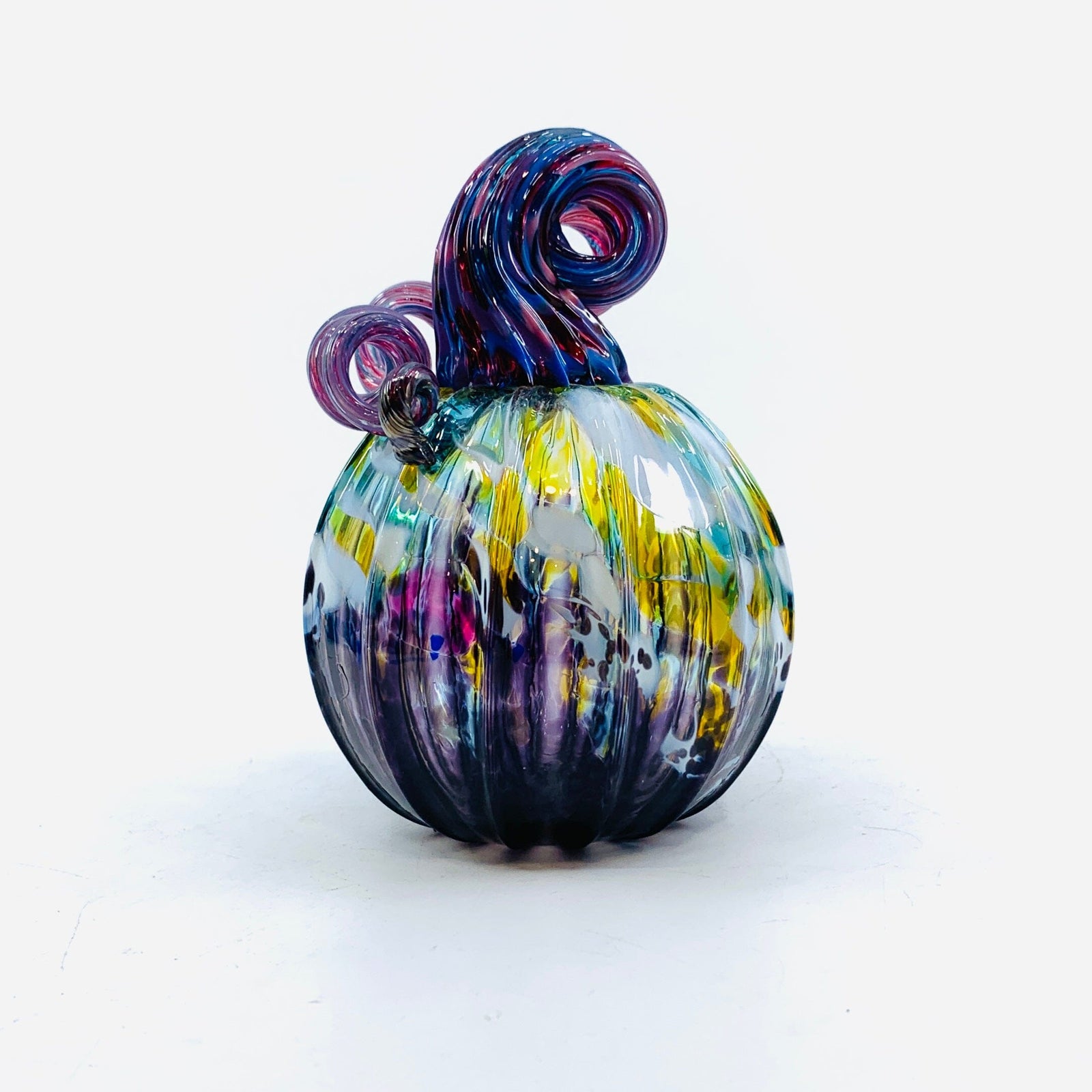 Daily Pumpkin 1580 Oops Mini Gabby Luke Adams Glass Blowing Studio 