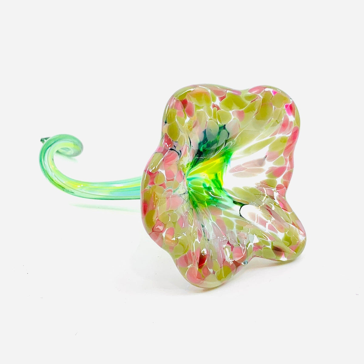 Pulled Glass Flower 49 Decor Luke Adams Glass Blowing Studio 