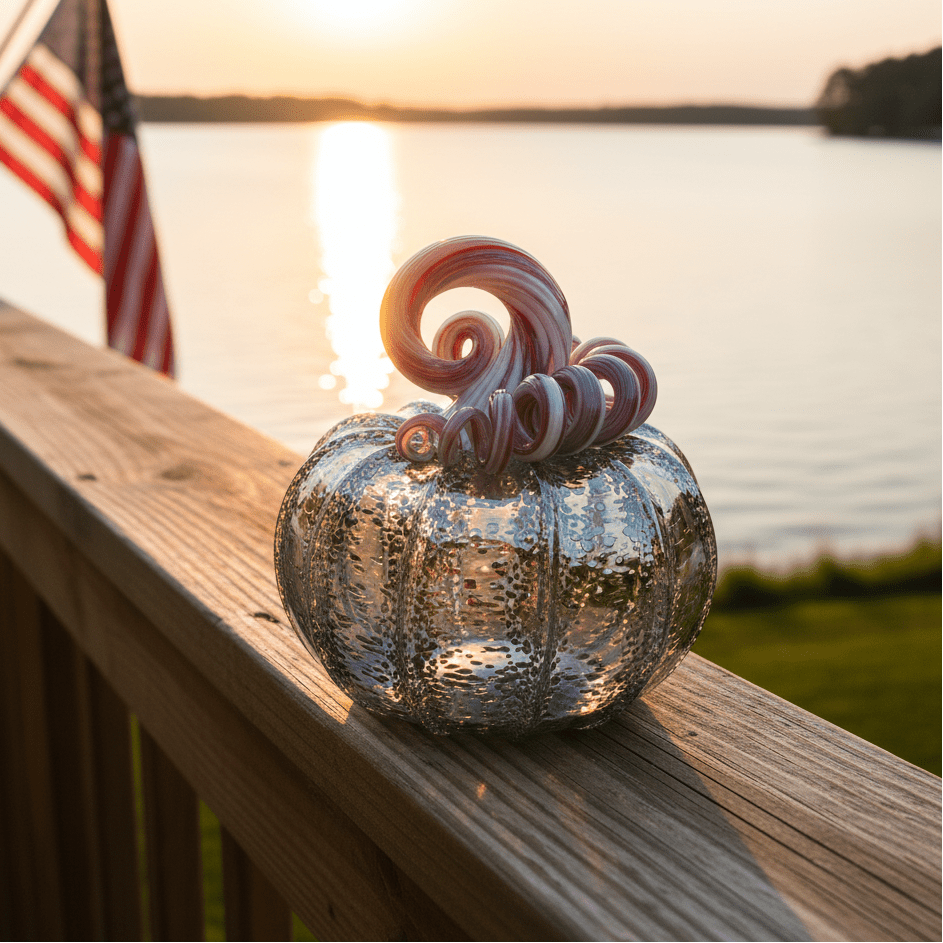 Daily Pumpkin 1316 American Squat Gabby Luke Adams Glass Blowing Studio 
