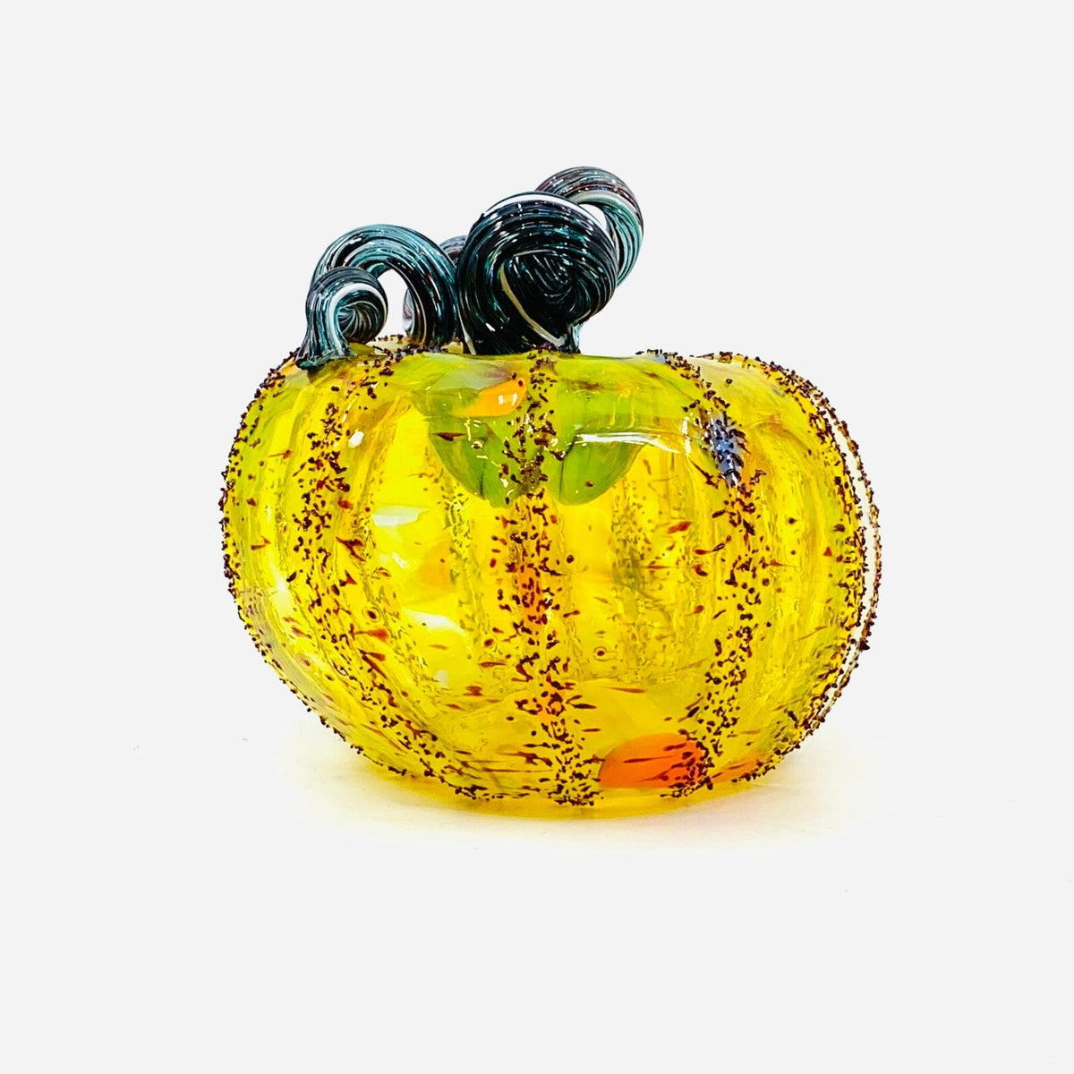 Daily Pumpkin 1257 Oops Squat Daily Pumpkin Luke Adams Glass Blowing Studio 