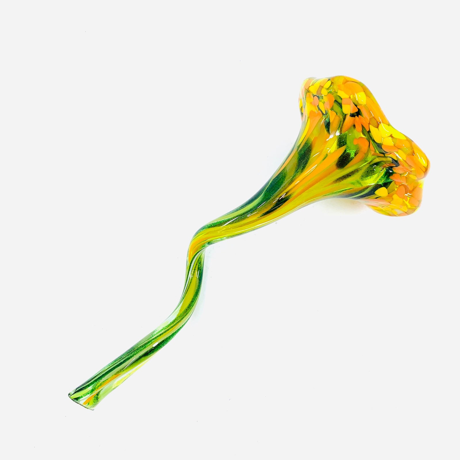 Pulled Glass Flower 63 Decor Luke Adams Glass Blowing Studio 