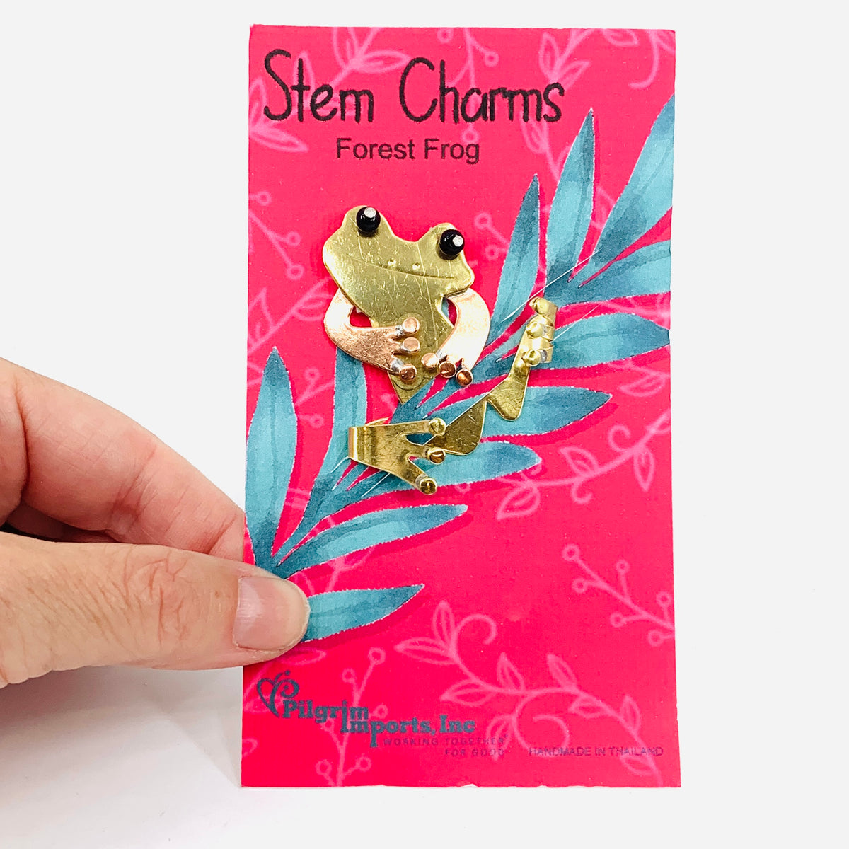 Stem Charms 10, Forest Frog