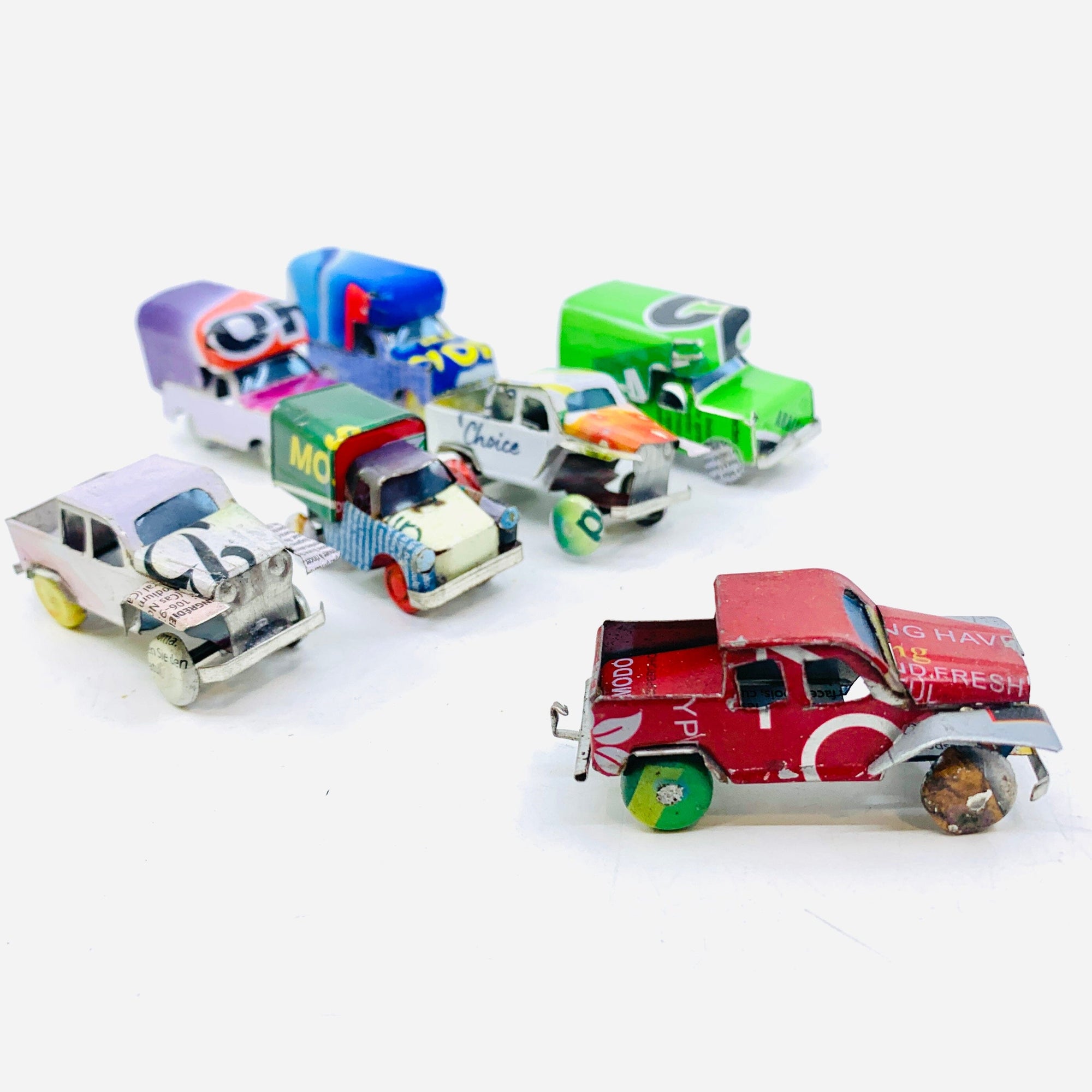 Tiny Tin Vehicles - Truck Miniature East Africa Co. 