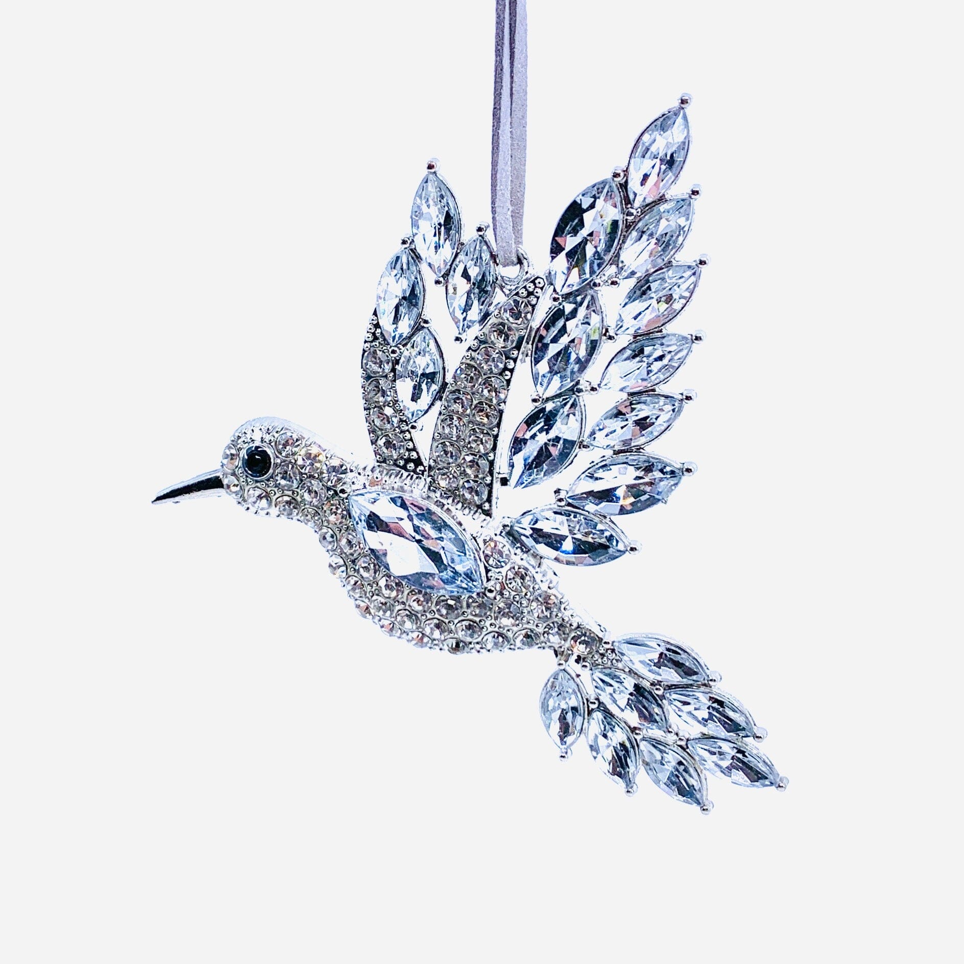 Crystal Hummingbird Ornament Oak Street 