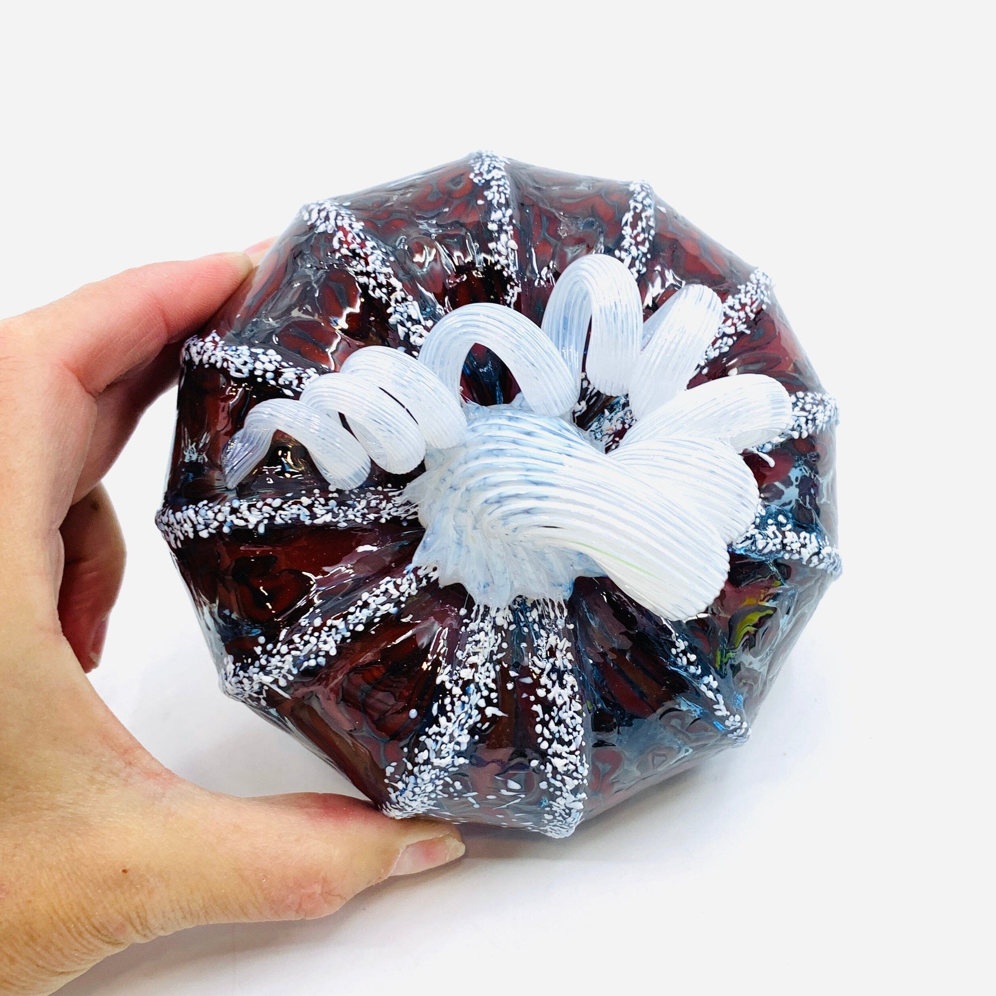 Daily Pumpkin 1782 Squat Gabby Luke Adams Glass Blowing Studio 