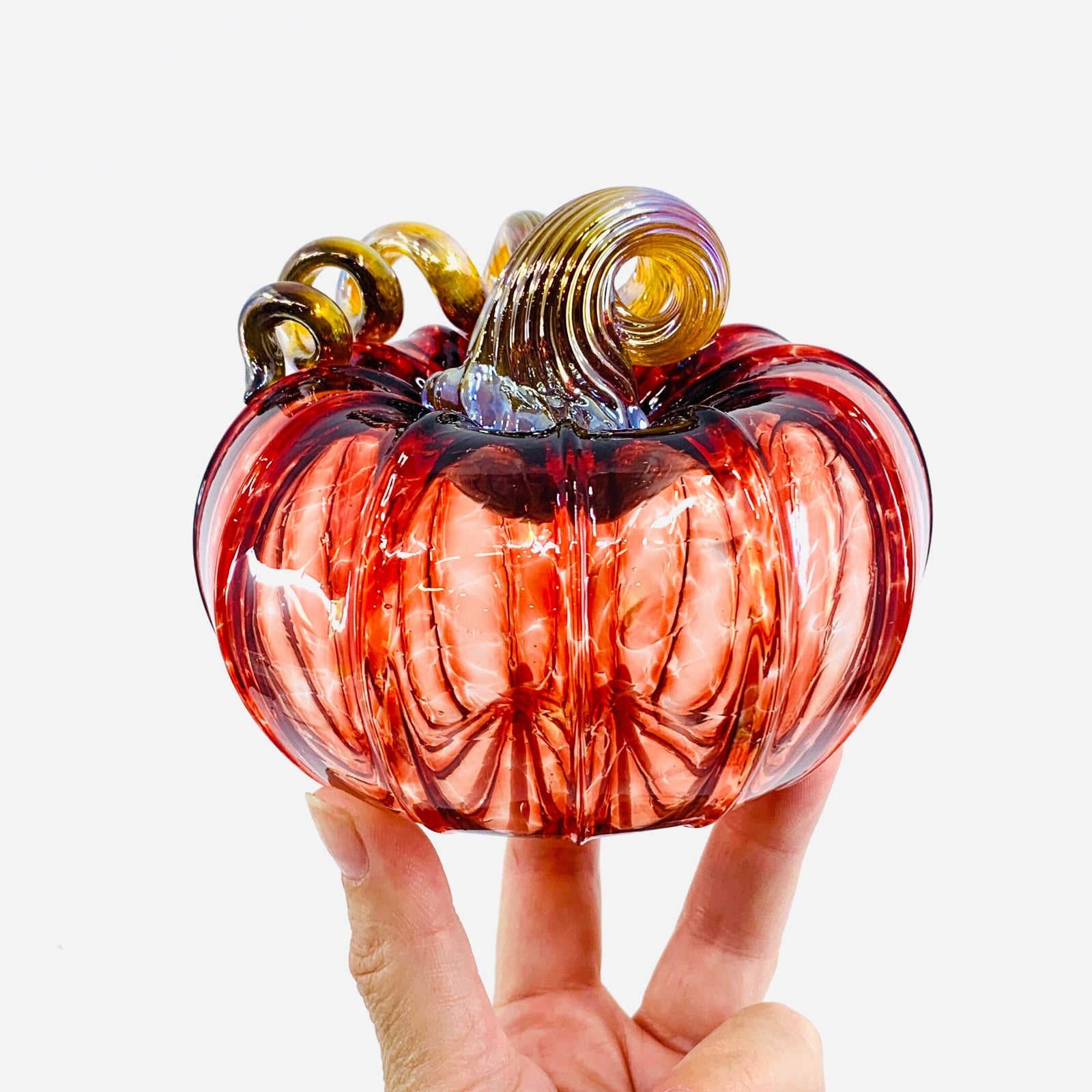 Daily Pumpkin 2500 Squat Gabby Luke Adams Glass Blowing Studio 