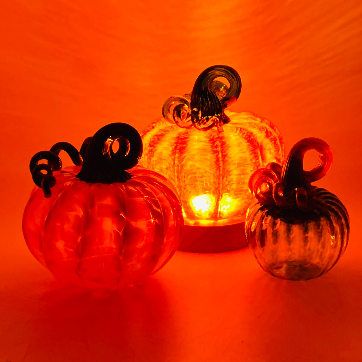 Cordless Wooden Lighted Base