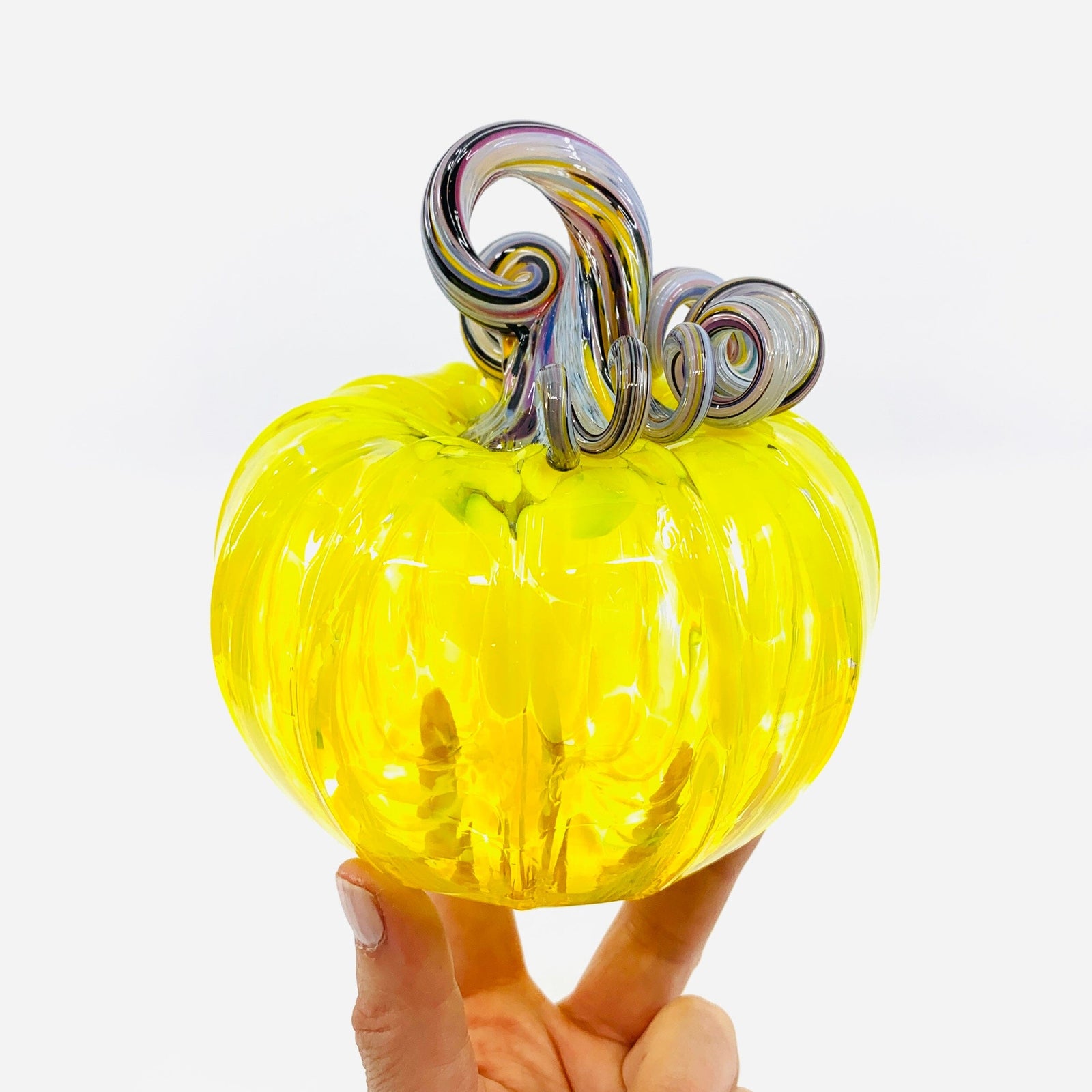 Daily Pumpkin 776 Squat Gabby Luke Adams Glass Blowing Studio 