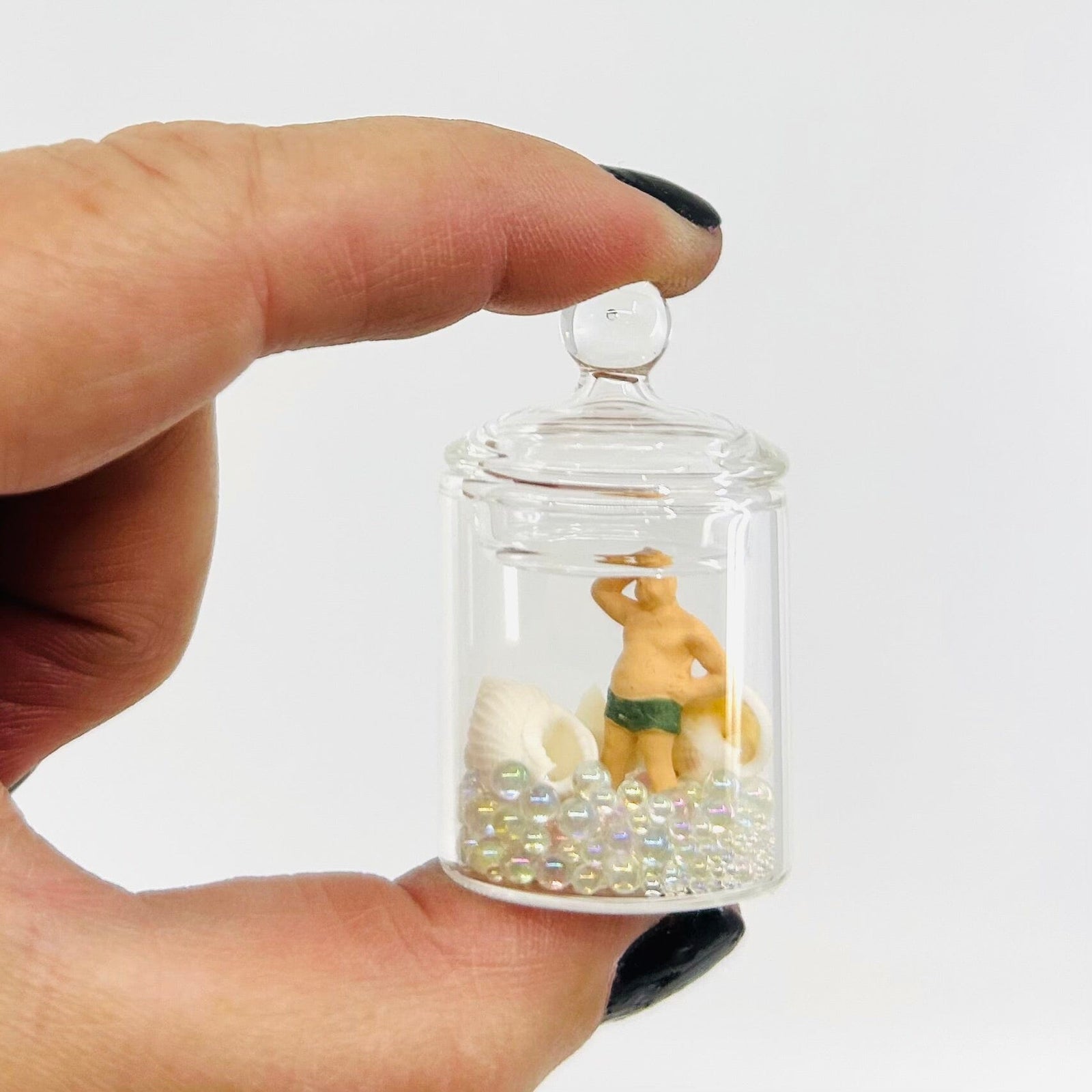 Tiniest “A Day at The Beach” Jar Miniature - 