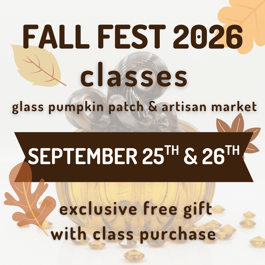 Fall Fest 2026: Glass Classes, Pumpkin Patch & Artisan Market