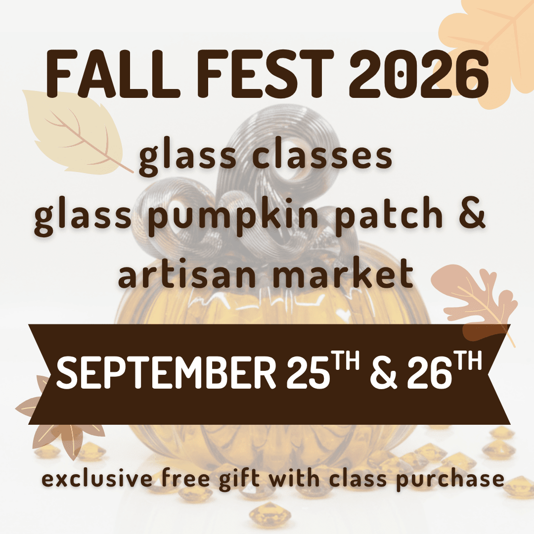 Fall Fest 2026: Glass Classes, Pumpkin Patch & Artisan Market