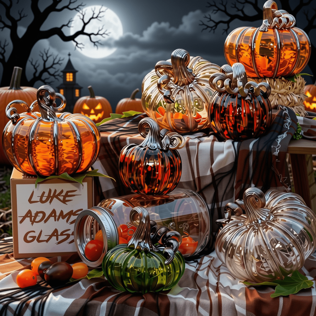 Luke's 50th Halloween Party Class Luke Adams Glass Blowing Studio 