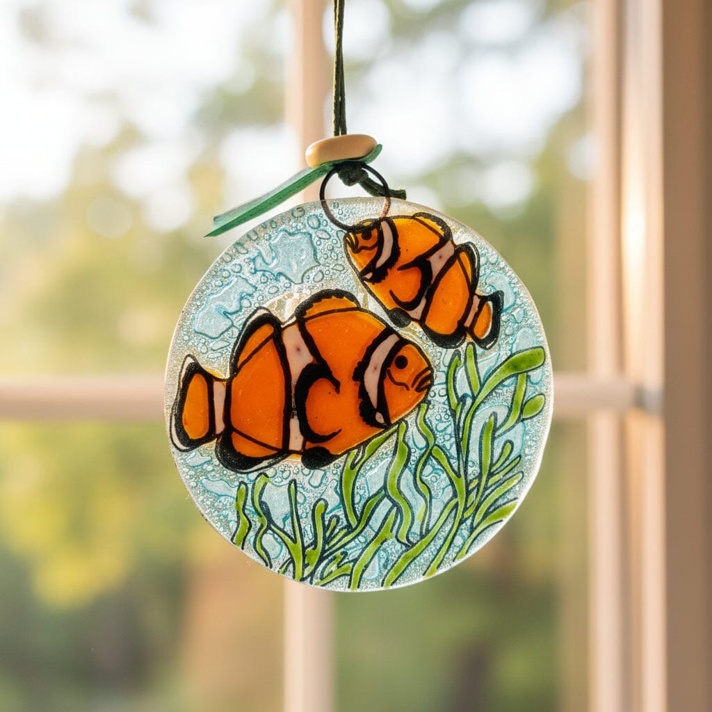 Fair Trade Ornament 19 Clown Fish Ornament Pam Peana 