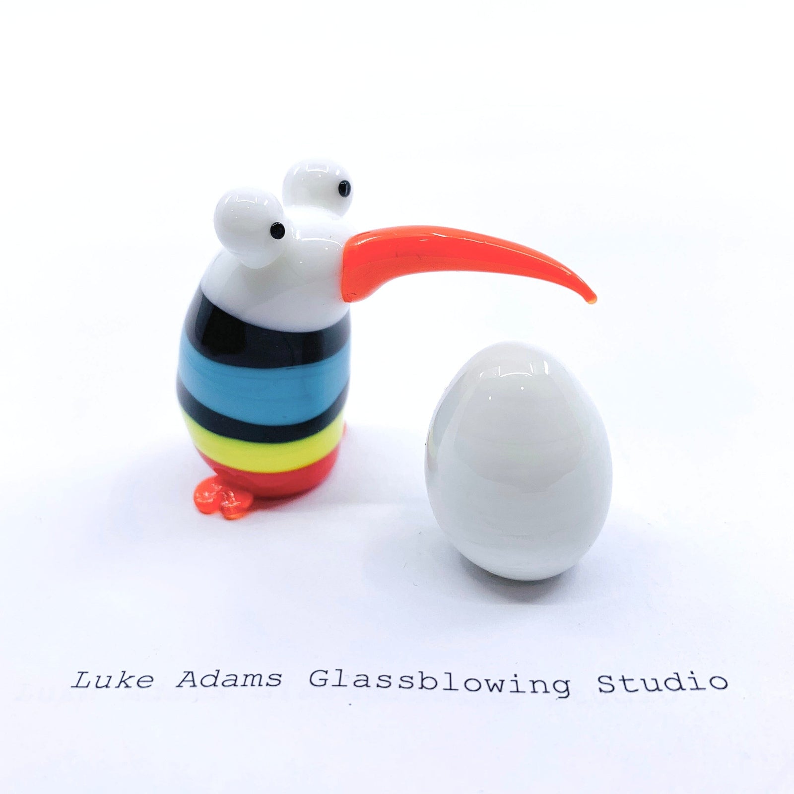 Kiwi Bird and Giant Egg Set Miniature - 