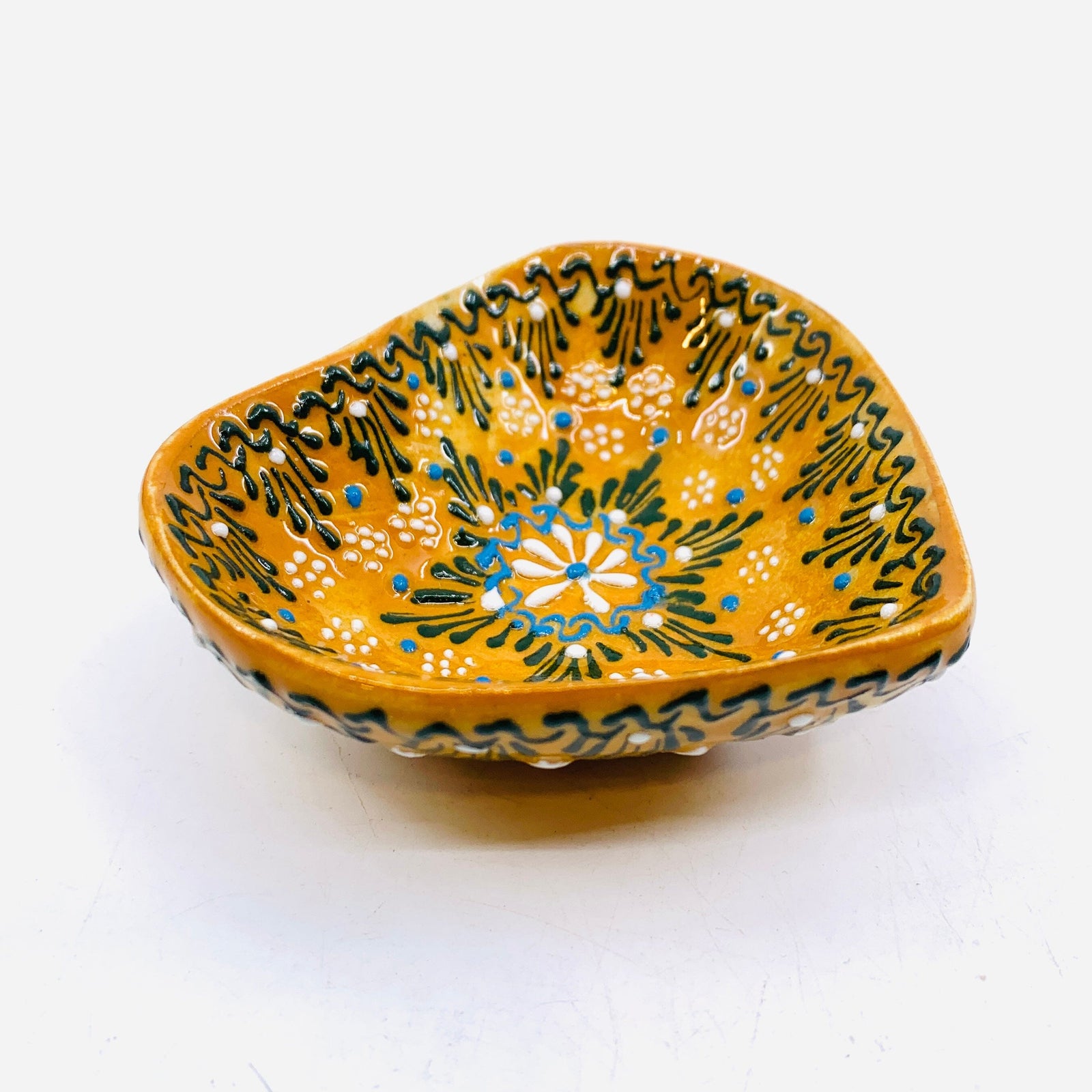 Heart Design Handmade Turkish Bowl 41 Decor Natto USA 