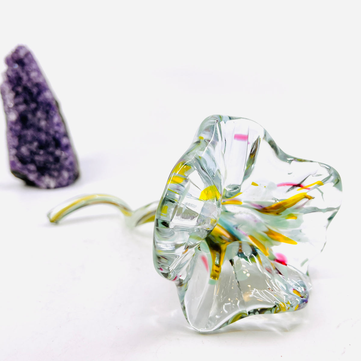 Pulled Glass Flower 457