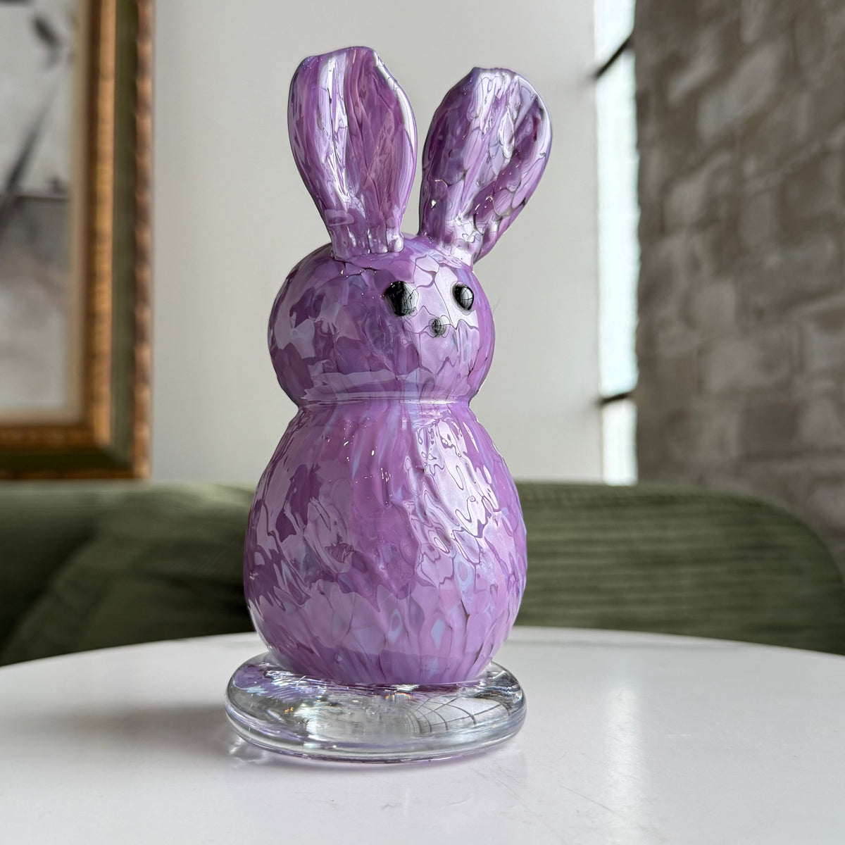 Daily Bunny 26 - Candy Purple Gabby Luke Adams Glass Blowing Studio 
