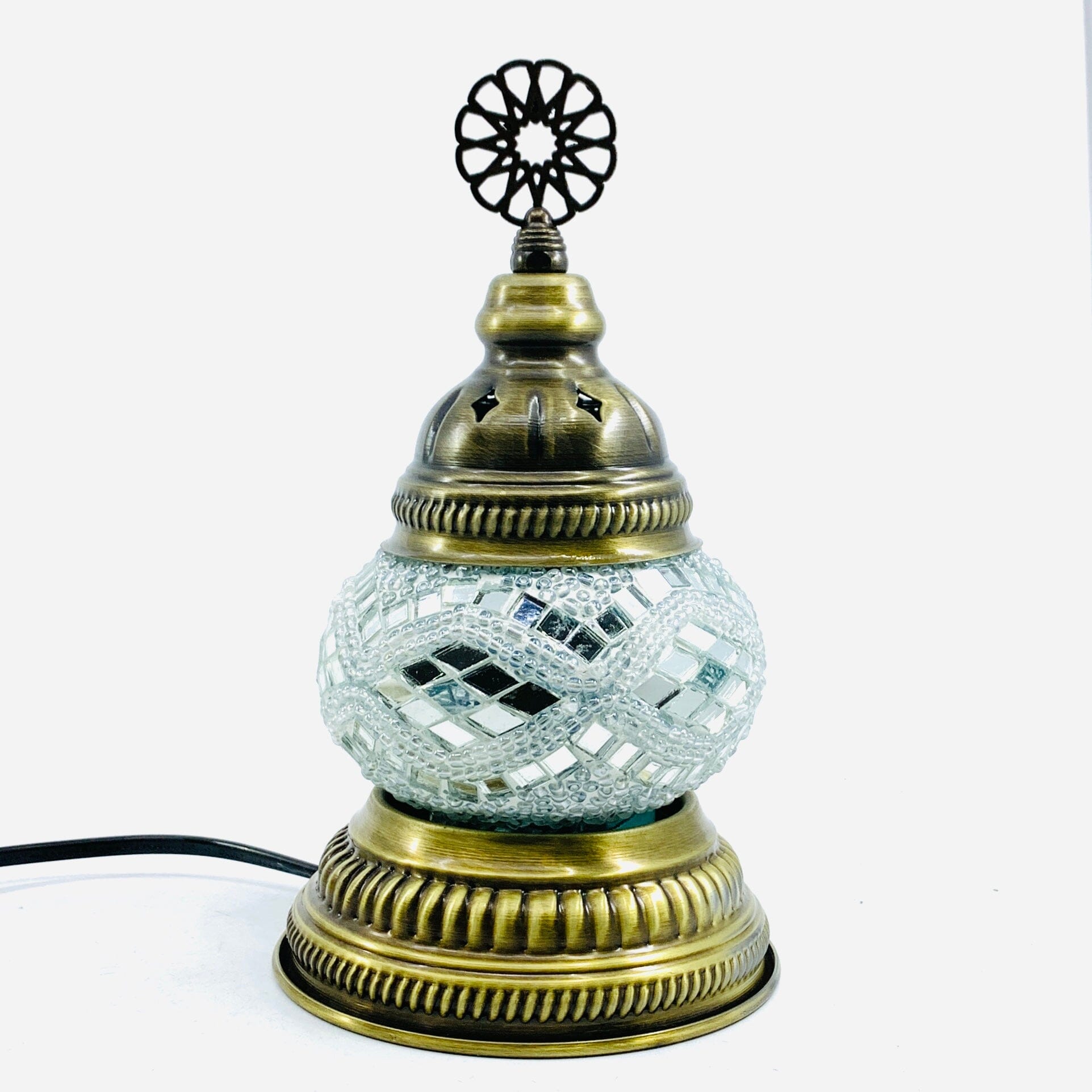 Turkish Mosaic Mini Lamp, 11 Decor Natto USA 