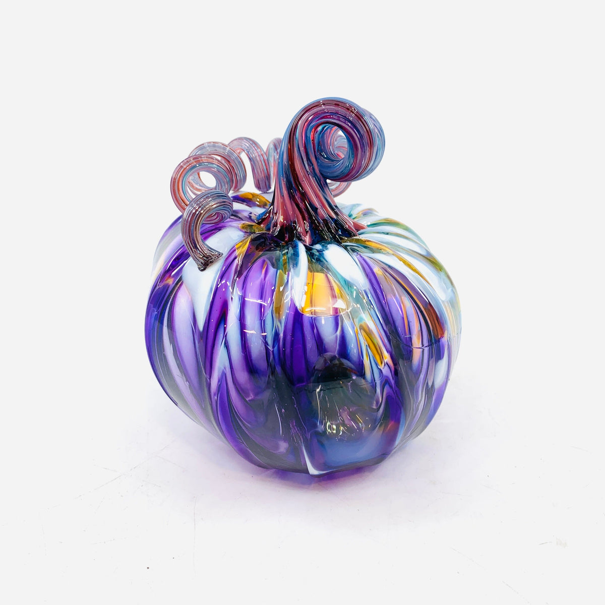 Daily Pumpkin 1938 Squat Gabby Luke Adams Glass Blowing Studio 