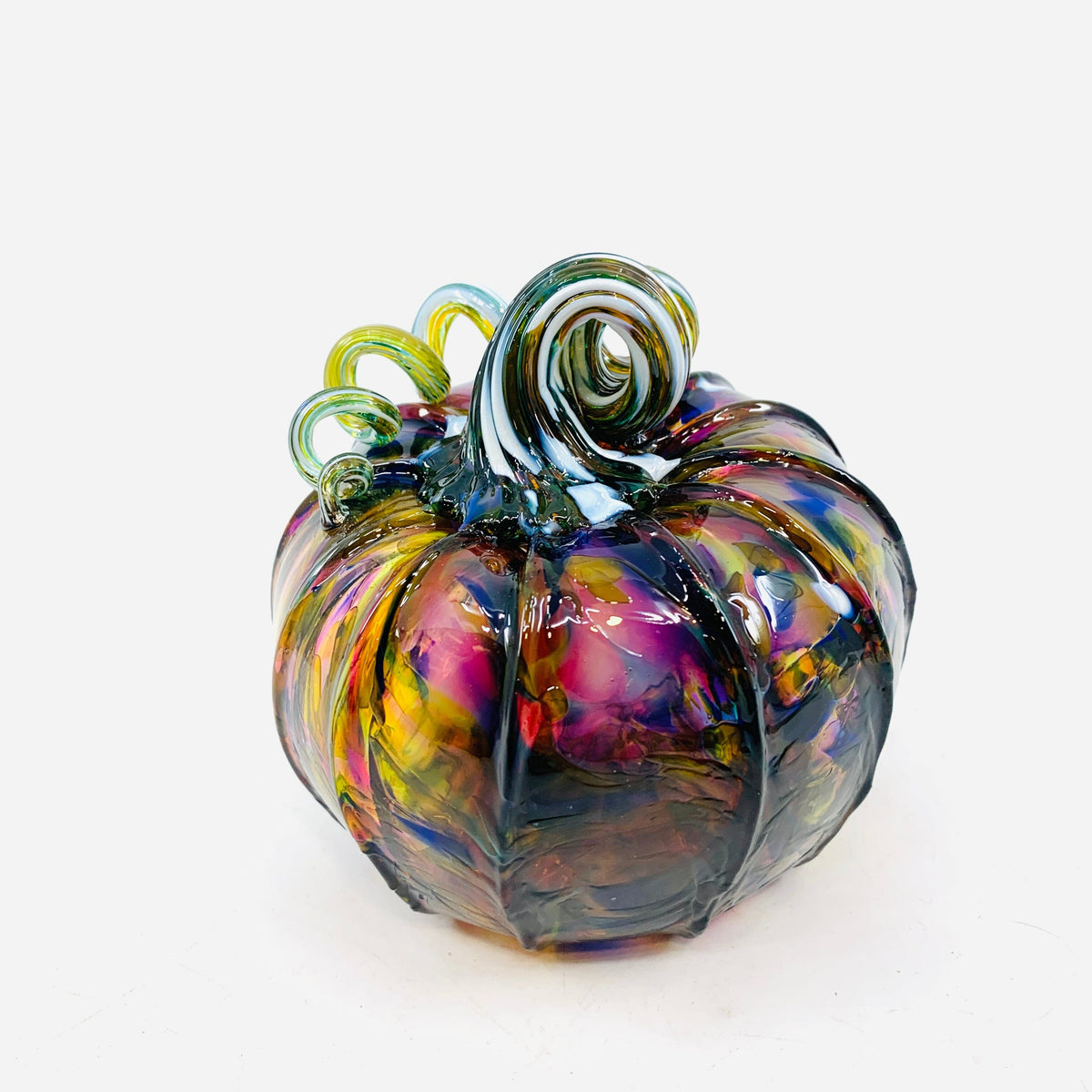 Daily Pumpkin 1941 Jumbo Squat Gabby Luke Adams Glass Blowing Studio 