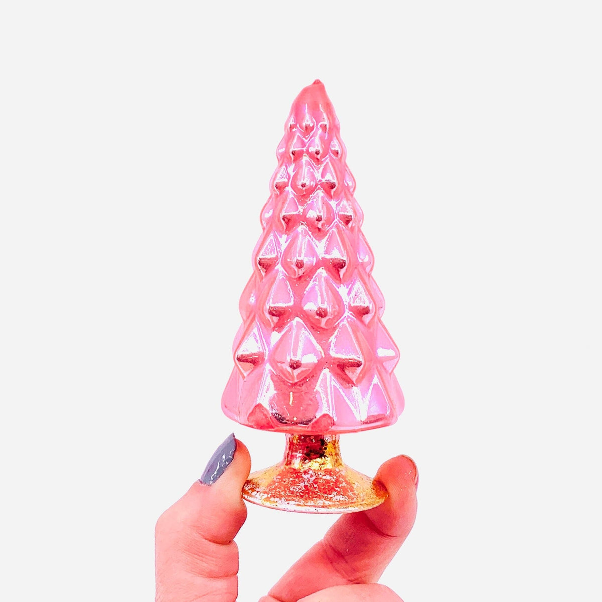 Rainbow Hue Glass Trees, Pink Cody Foster & Co P4 