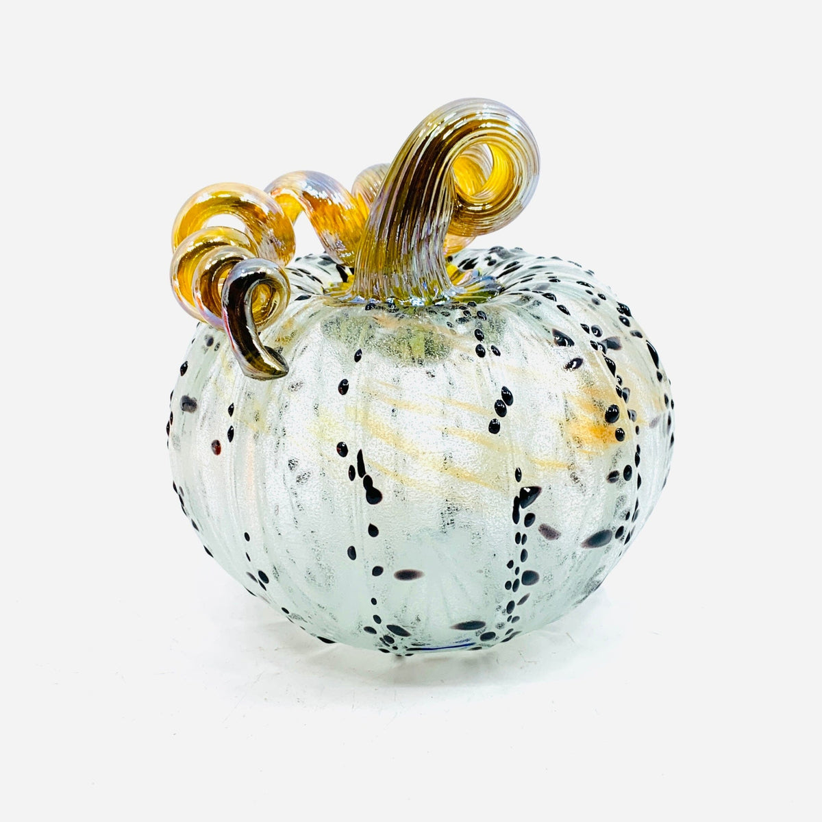 Daily Glow Pumpkin 213 Fall Squat Daily Pumpkin Luke Adams Glass Blowing Studio 