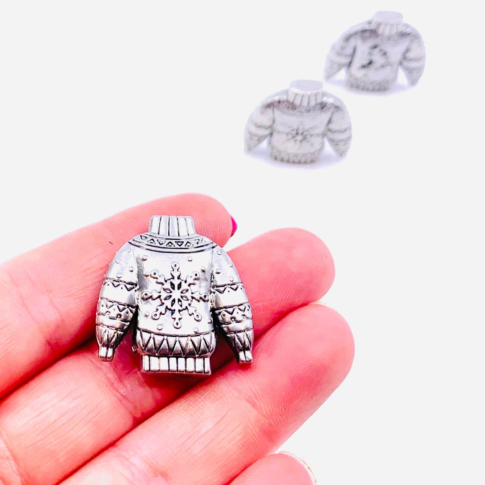 The UGLY Christmas Sweater Pocket Charm PT24 Miniature GANZ 