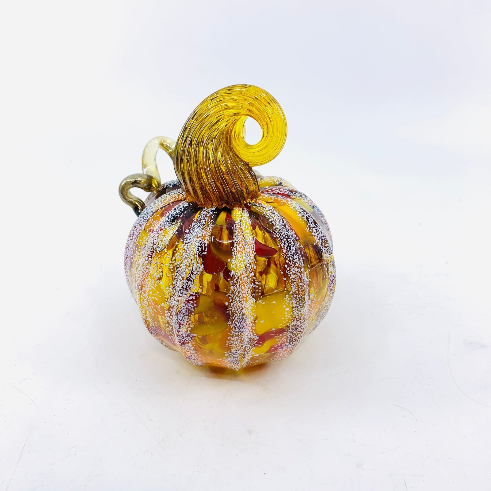Daily Pumpkin 1961 Mini Gabby Luke Adams Glass Blowing Studio 