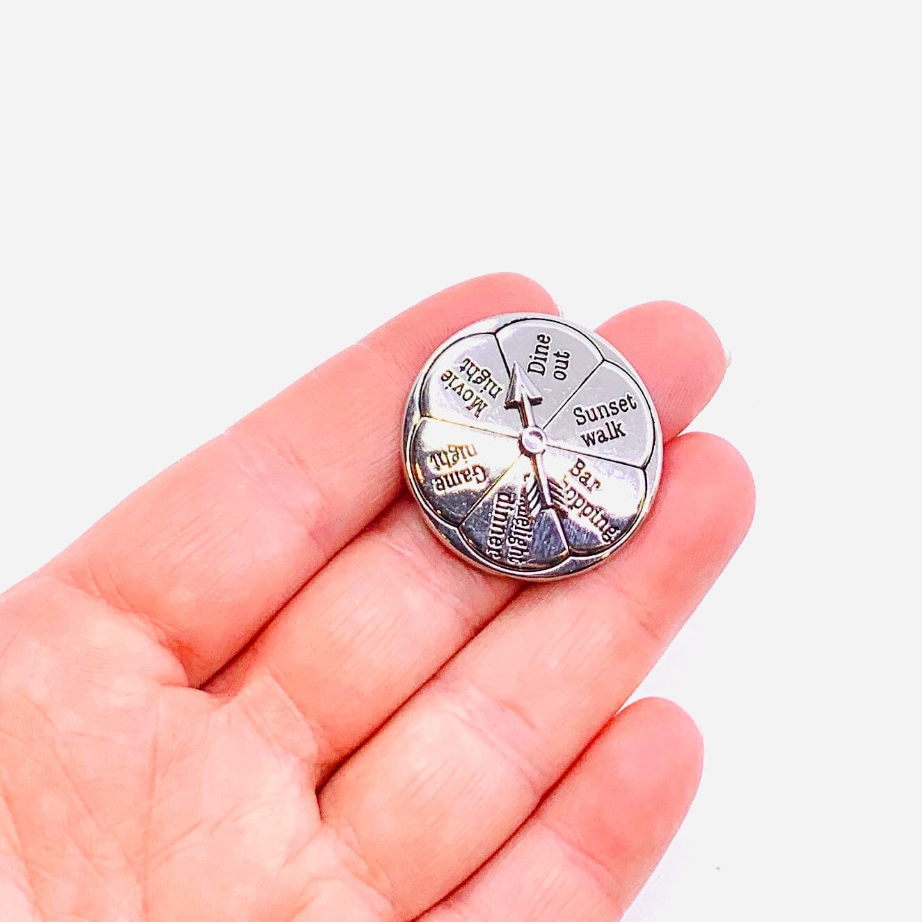 Date Night Decider Spinning Charm PT61 Miniature GANZ 