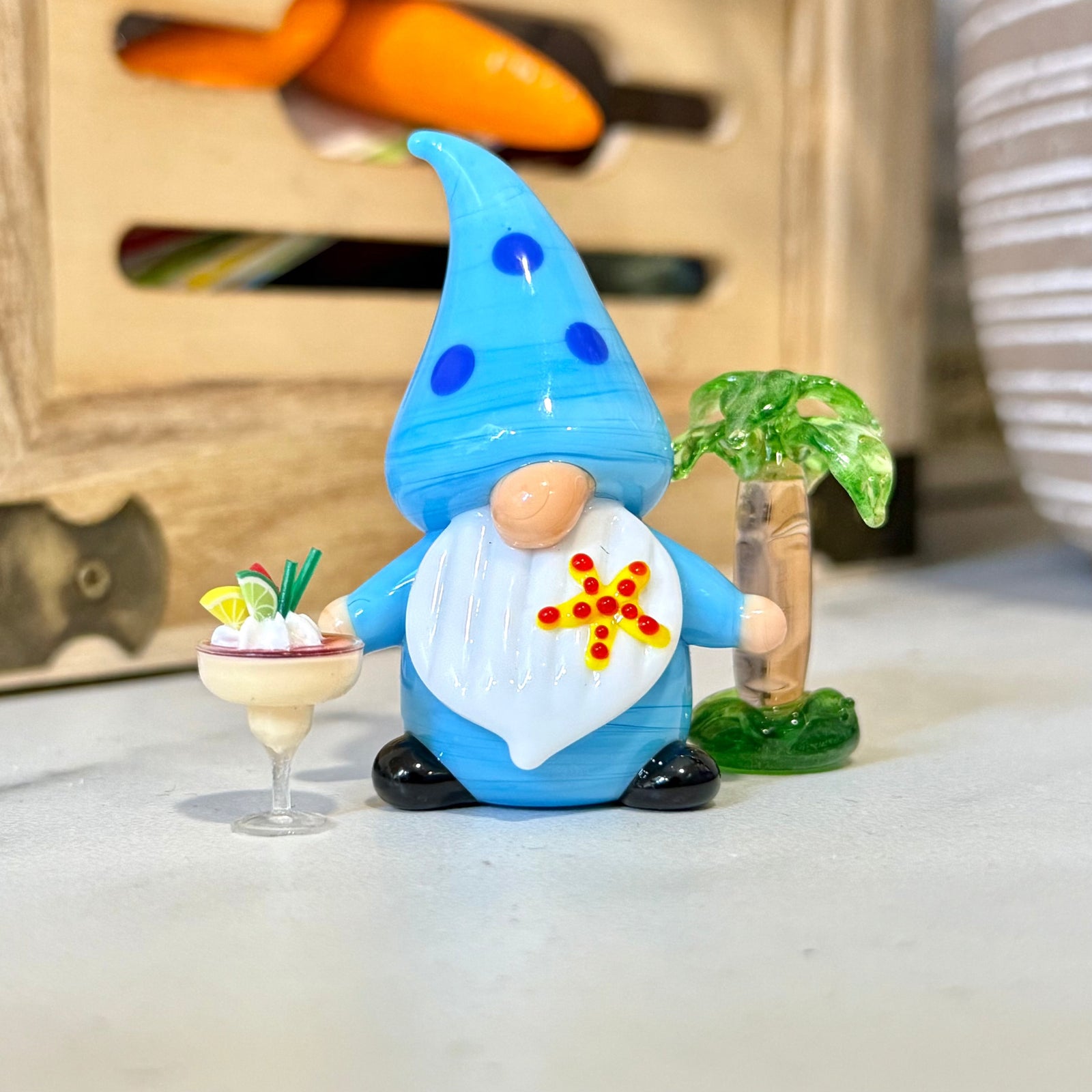 Beachy Gnome - Vacation Bundle Miniature Luke Adams Glass Blowing Studio 
