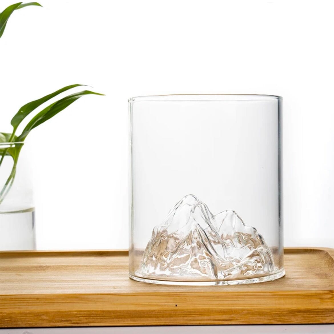 Mountain Drinking Glass Decor - 