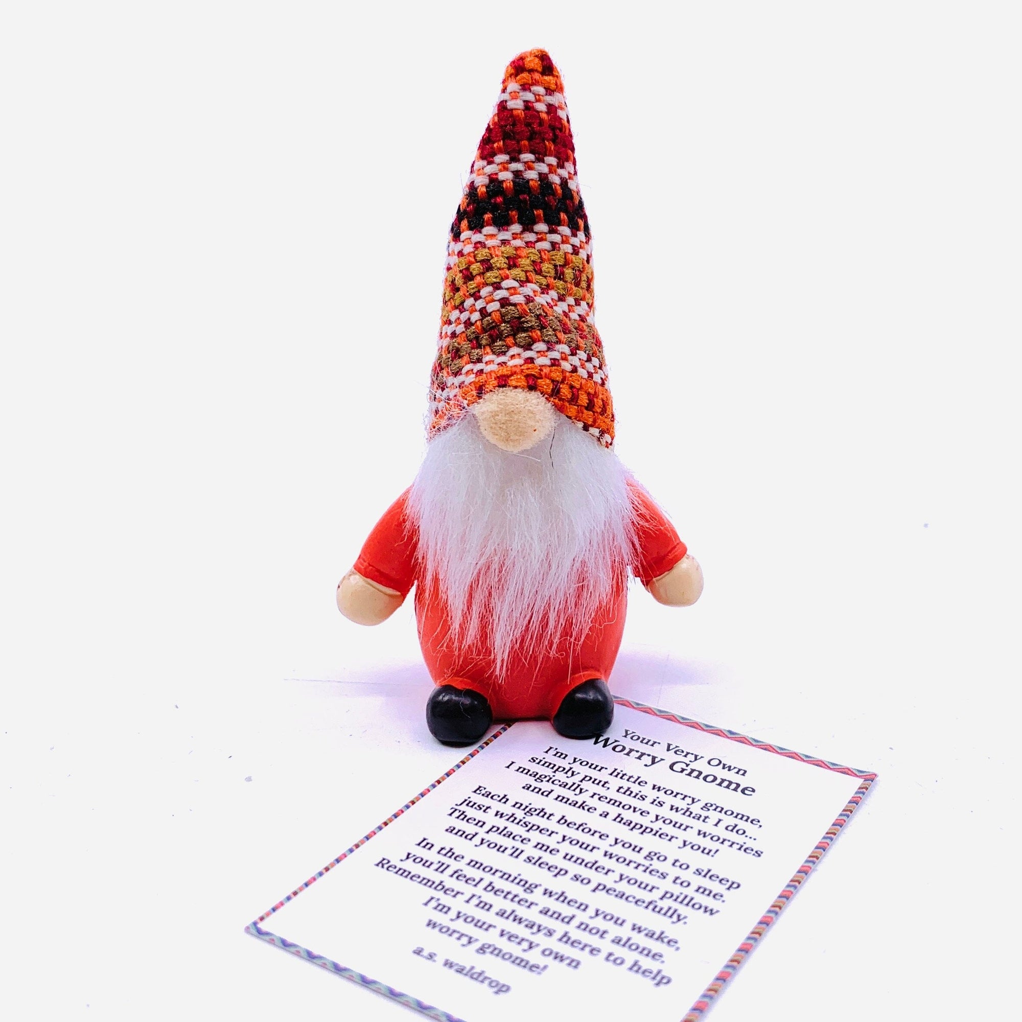 Your Very Own Worry Gnome PT63, Red Miniature GANZ 