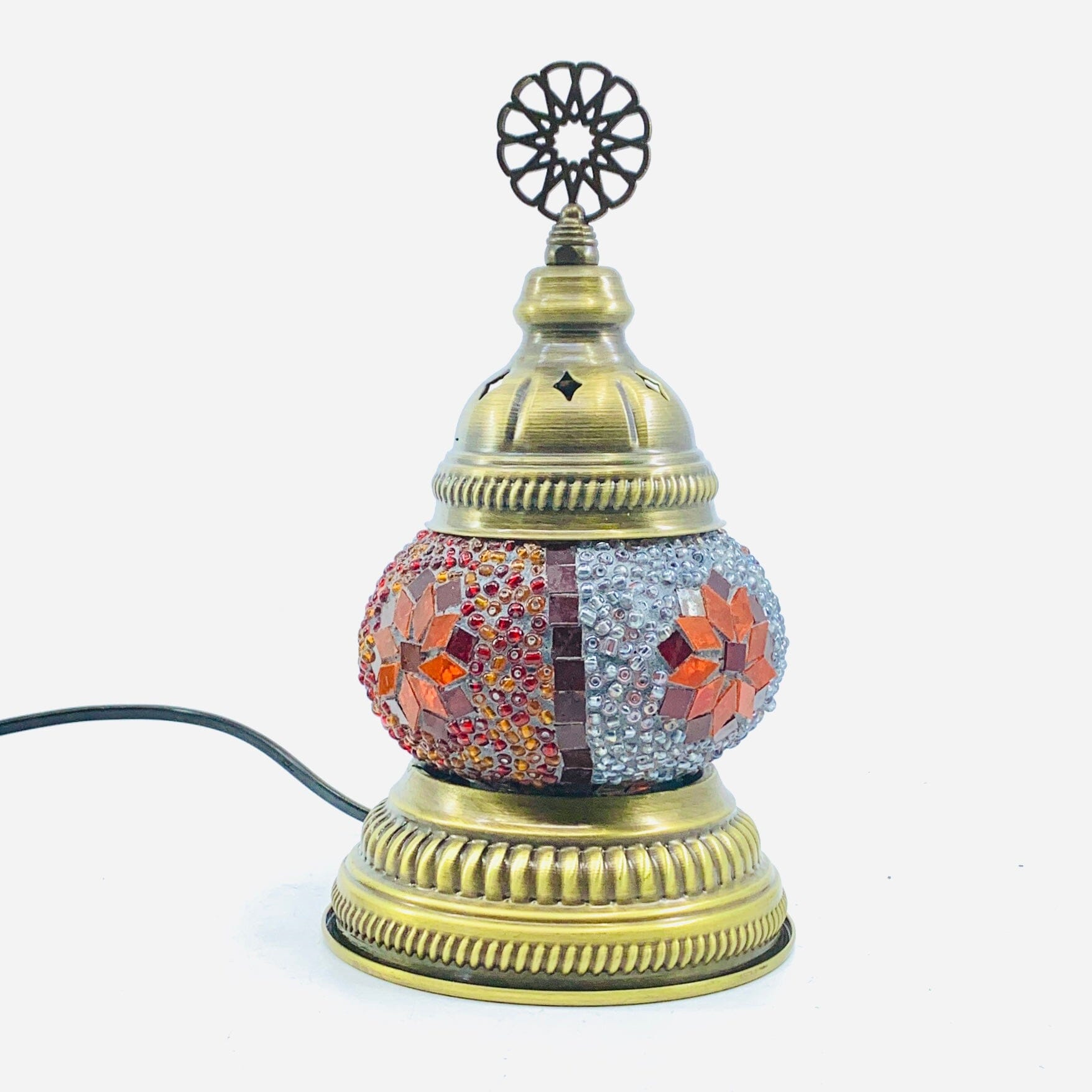 Turkish Mosaic Mini Lamp, 14 Decor Natto USA 