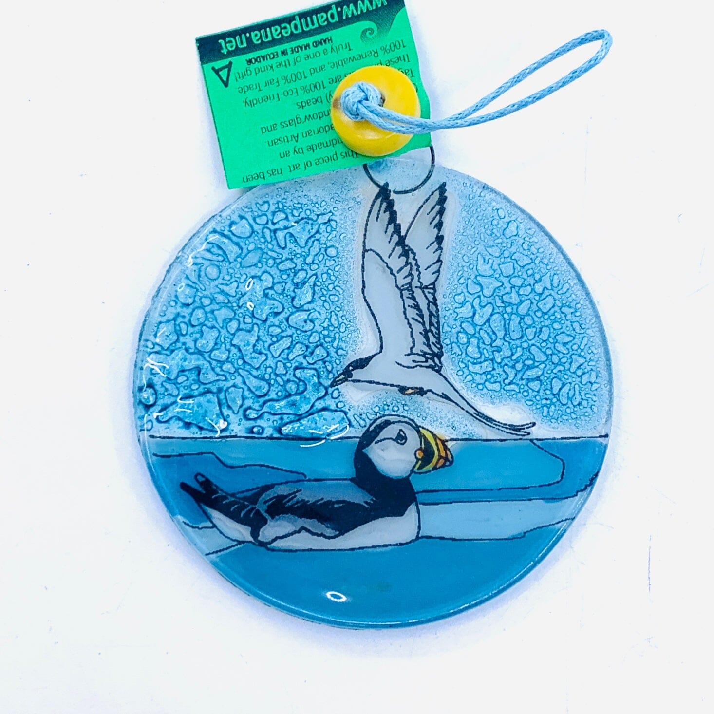 Fair Trade Ornament 144 Puffin and Tern Ornament Pam Peana 