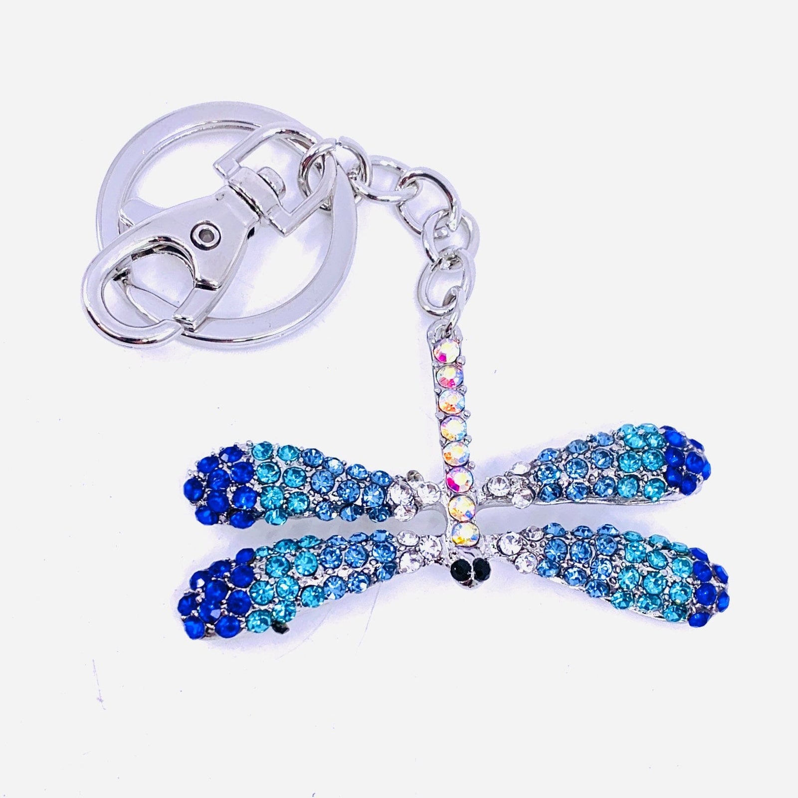 Bejeweled Key Chain 4, Dragonfly Accessory Kubla Craft 