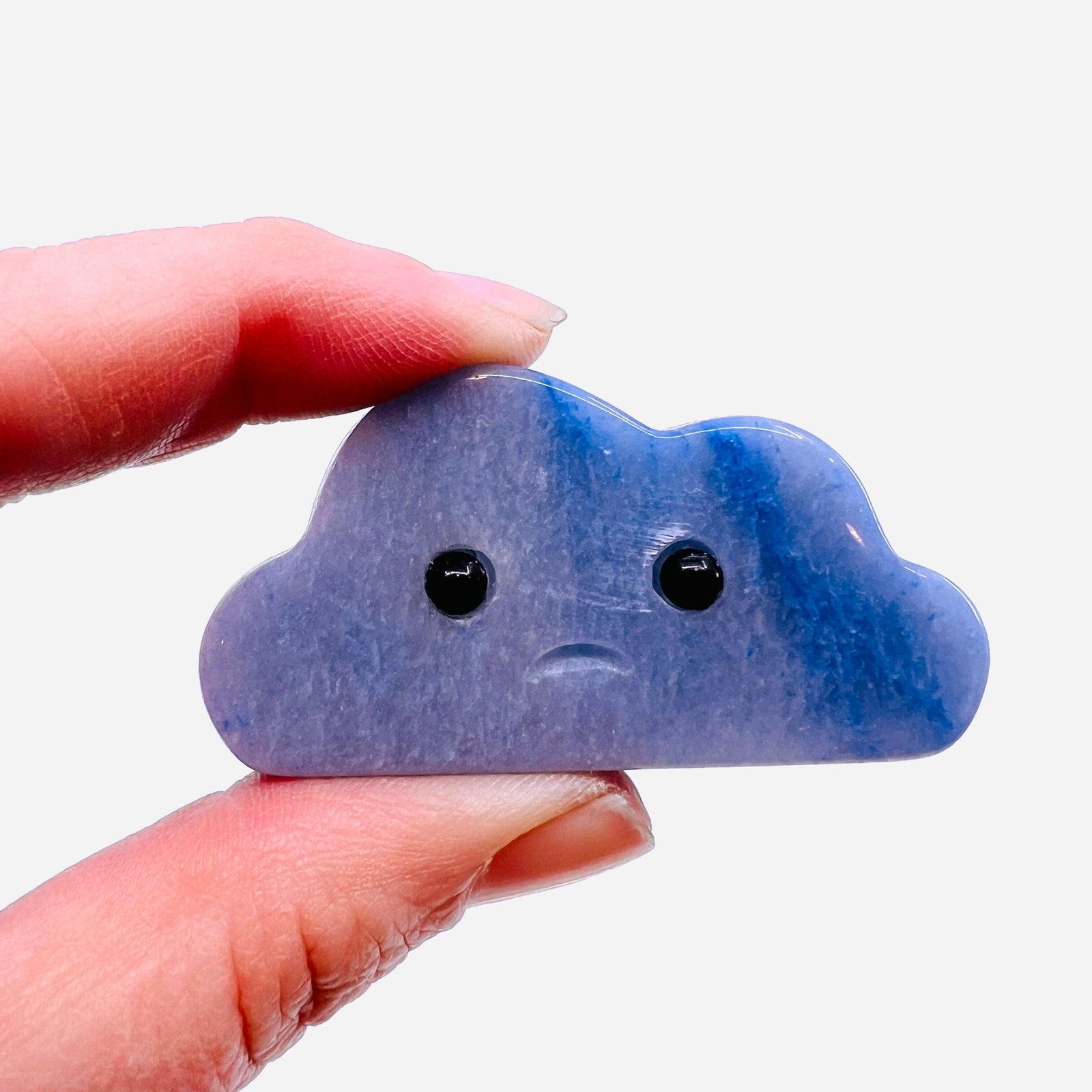 Little Crystal Storm Cloud 8 Blue Miniature Geo Central 