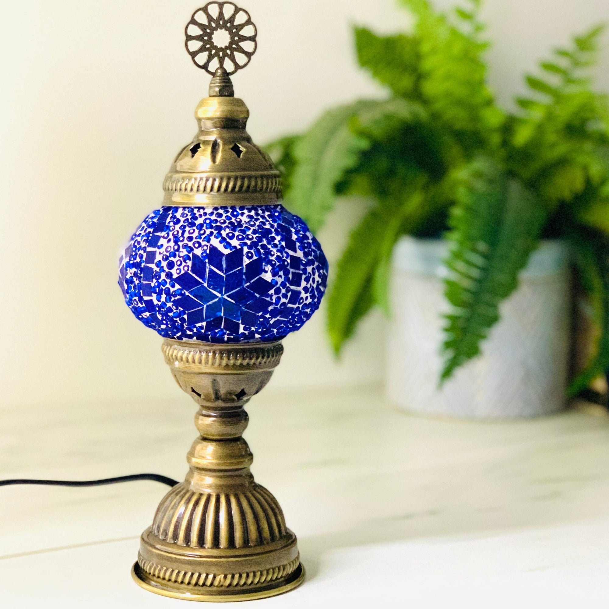 Turkish Mosaic Lamp, 25 Decor Natto USA 